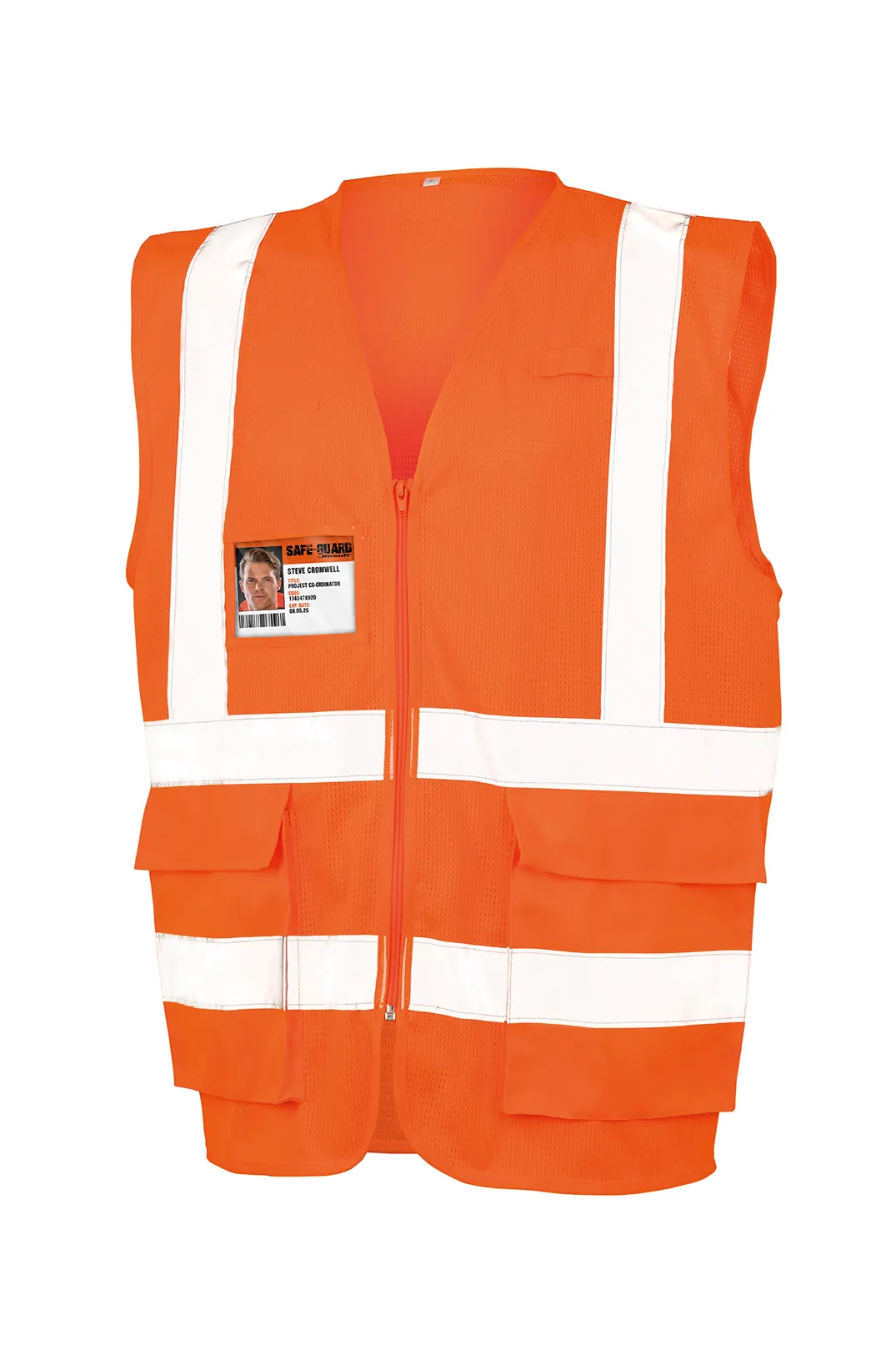 Chaleco de seguridad de rejilla