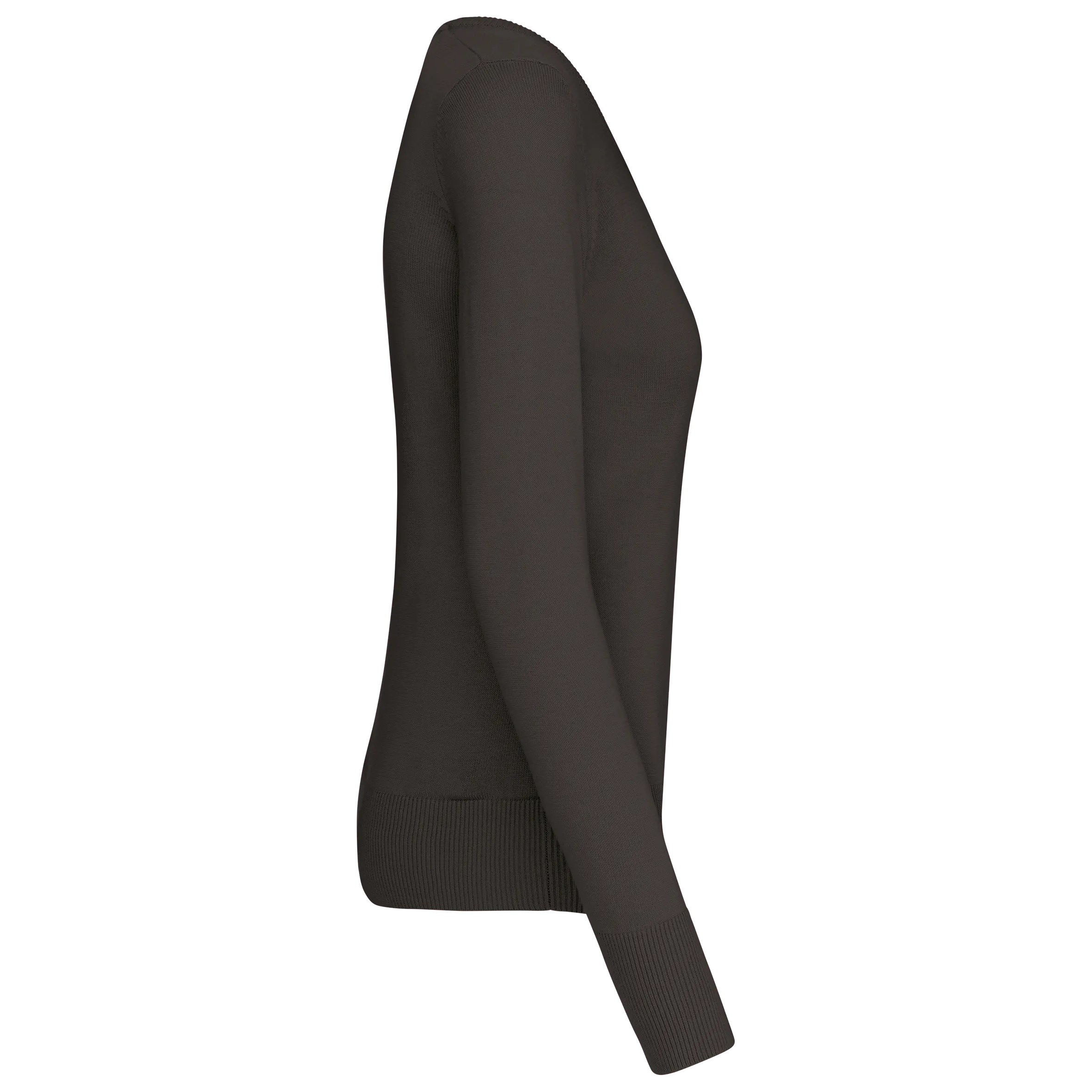 Jersey cuello de pico mujer