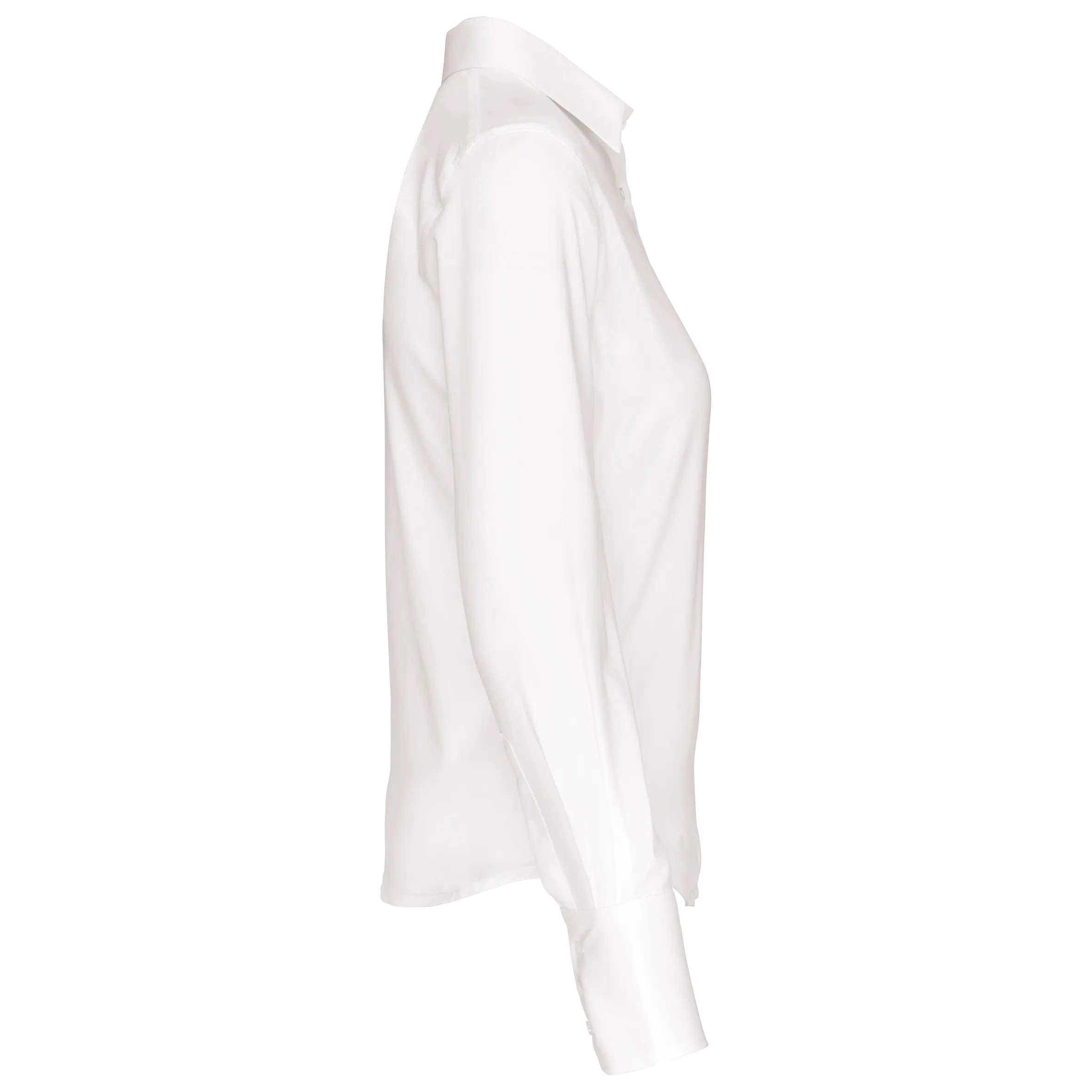 Camisa no-plancha manga larga mujer