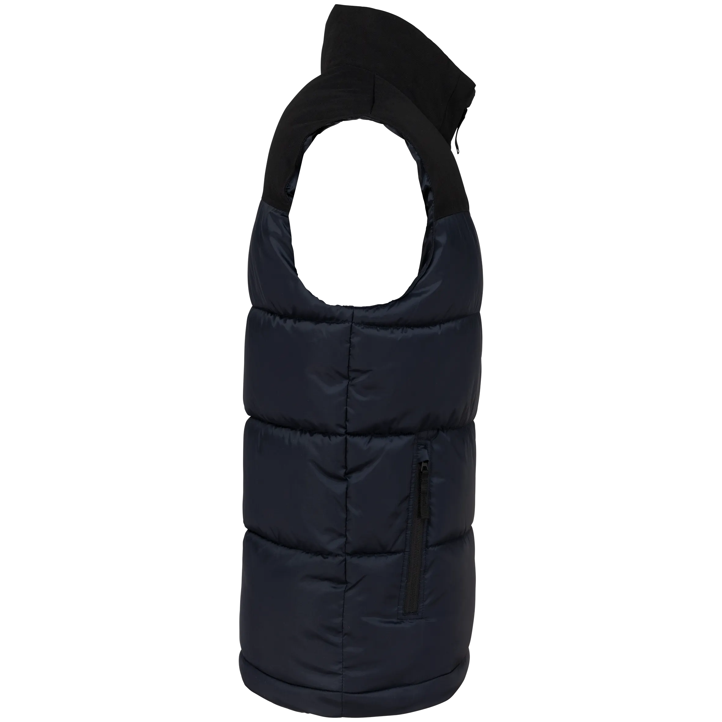 Chaleco acolchado bicolor unisex