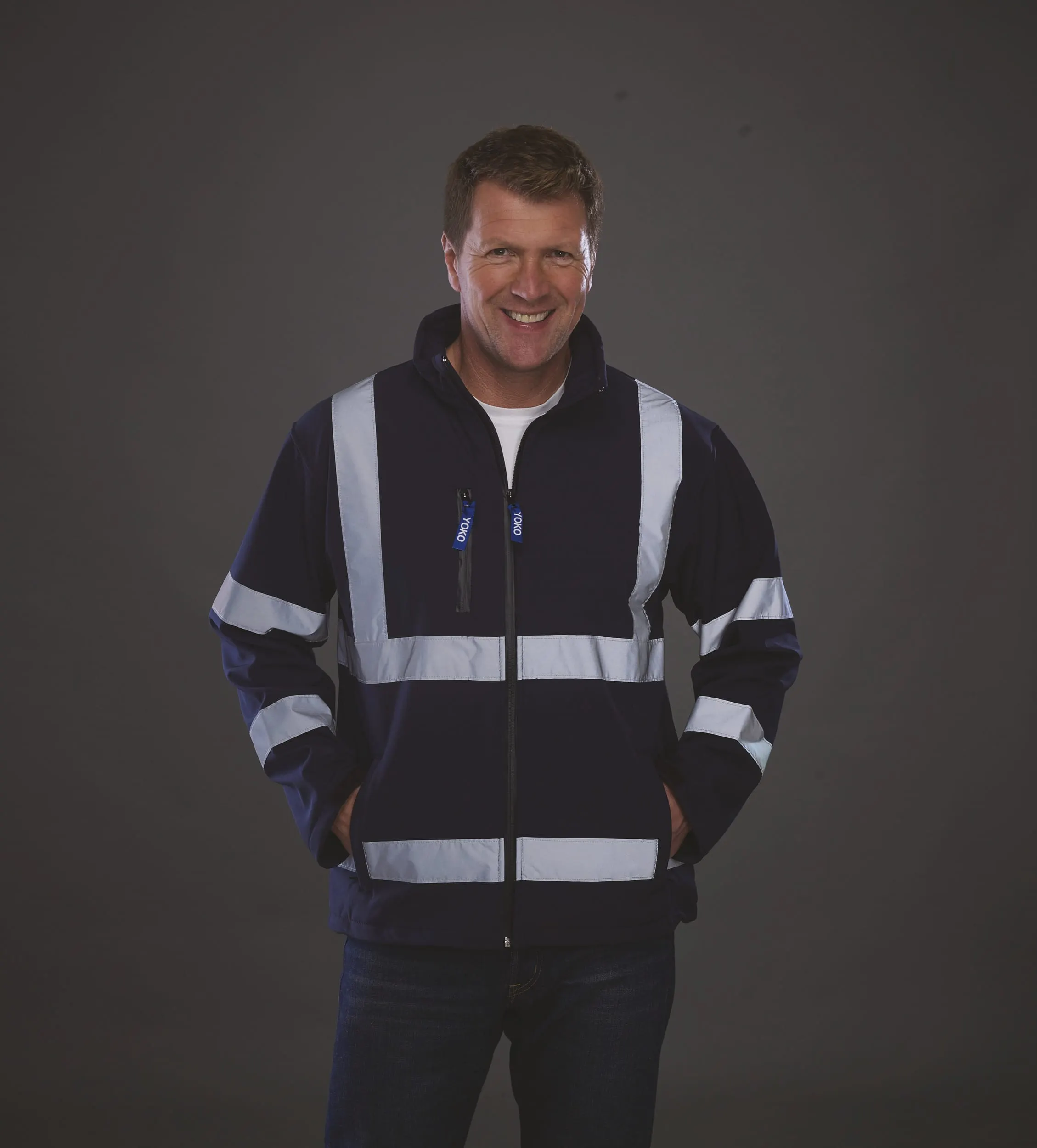 Chaqueta Softshell Alta Visibilidad