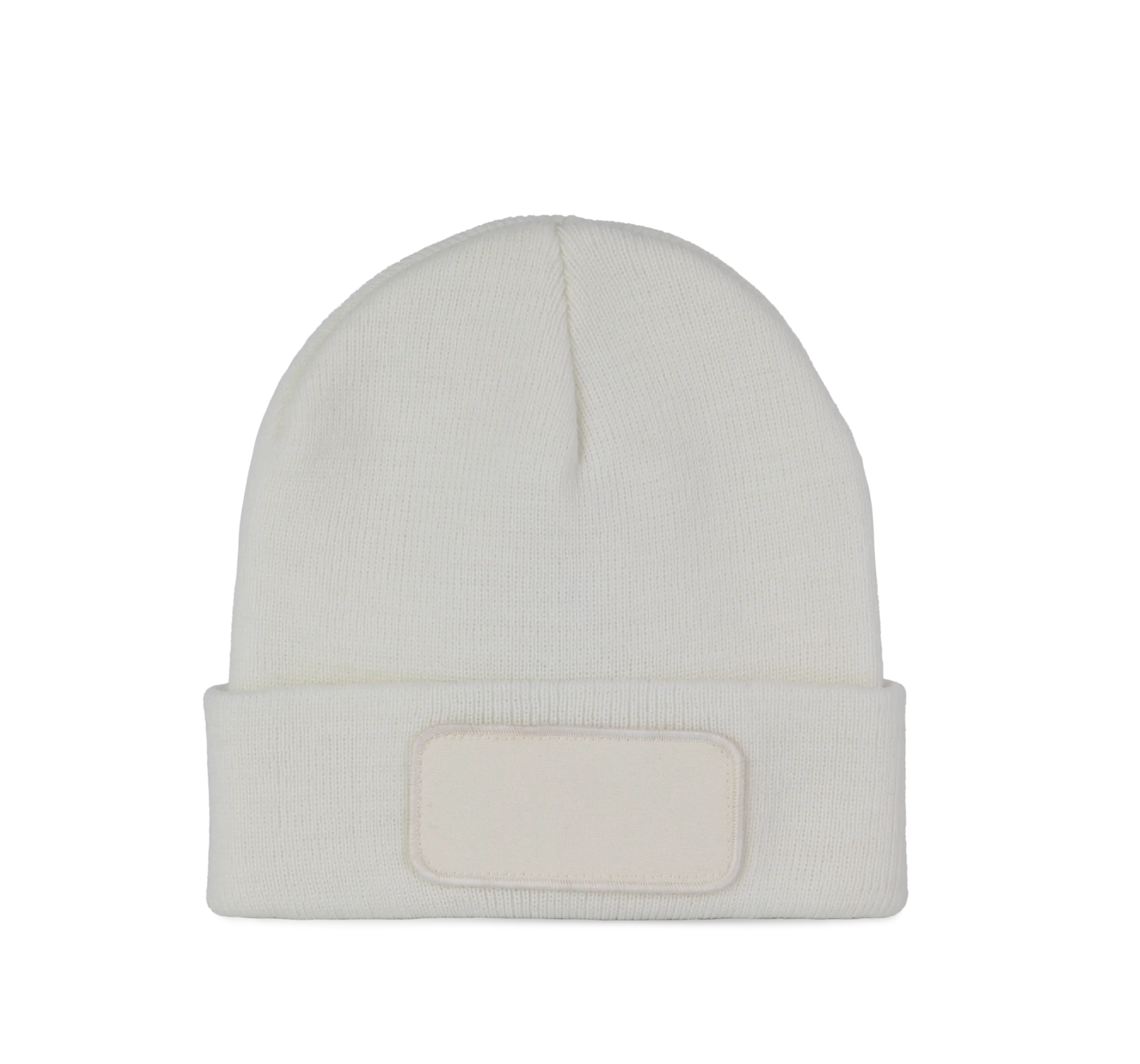 Gorro reciclado con parche