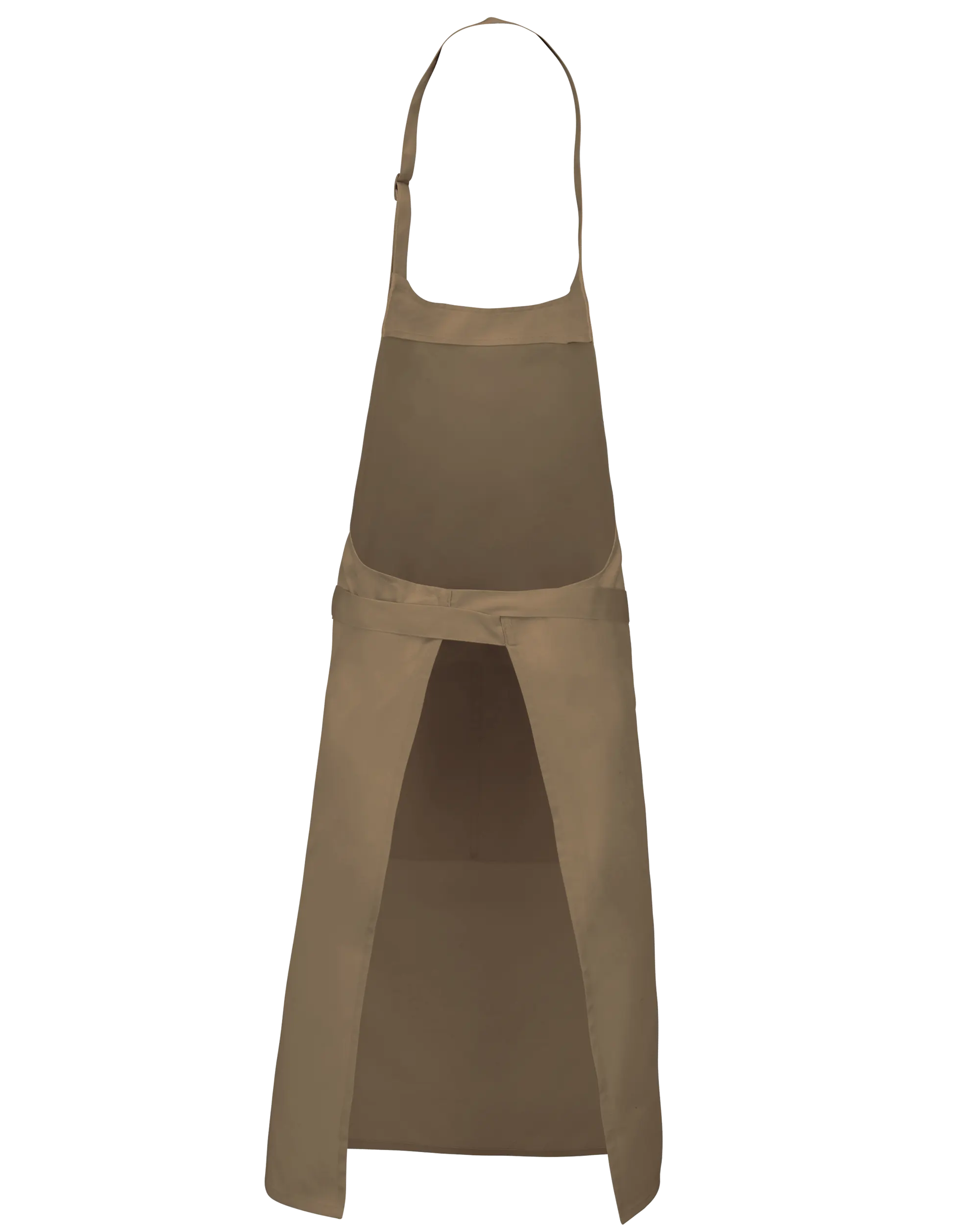 Delantal poliéster/algodón con bolsillo