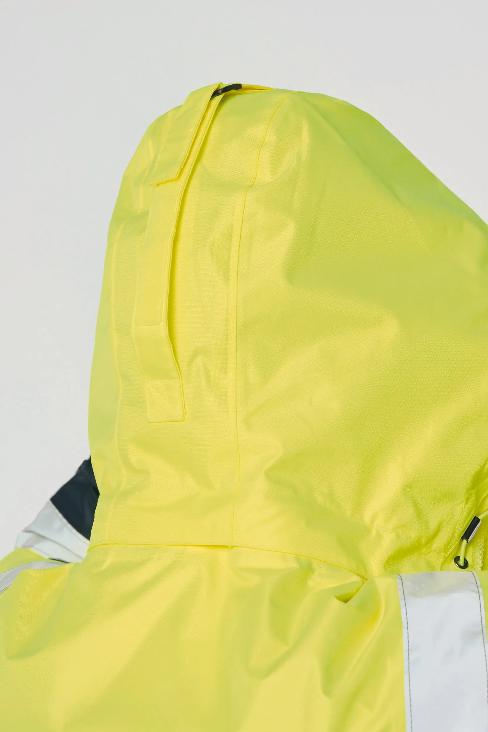 Parka de seguridad reciclada 4 en 1 unisex