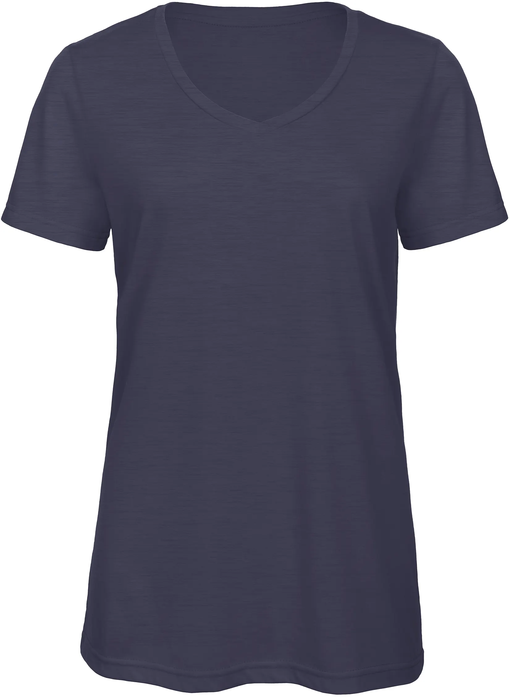Camiseta Triblend cuello de pico mujer