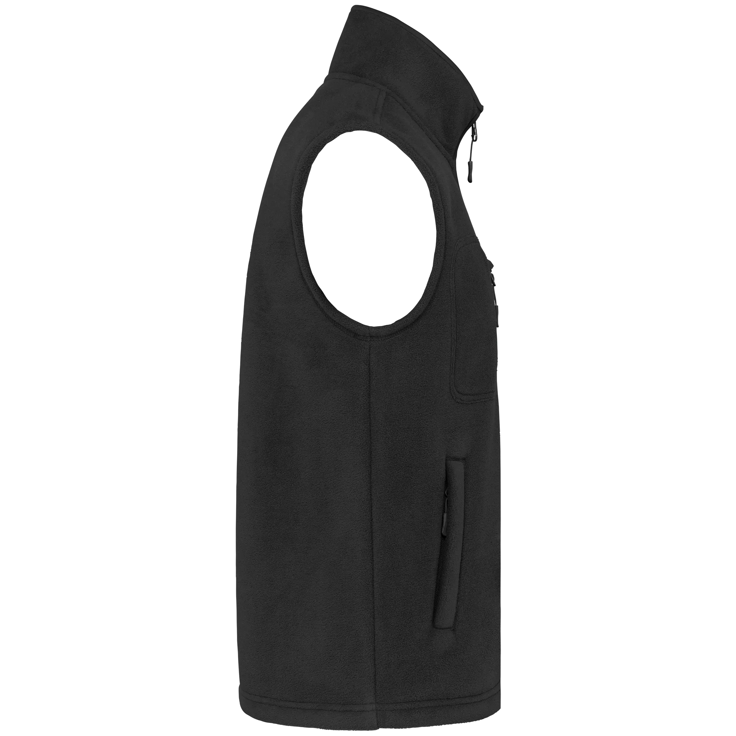 Chaleco polar con interior de sherpa unisex