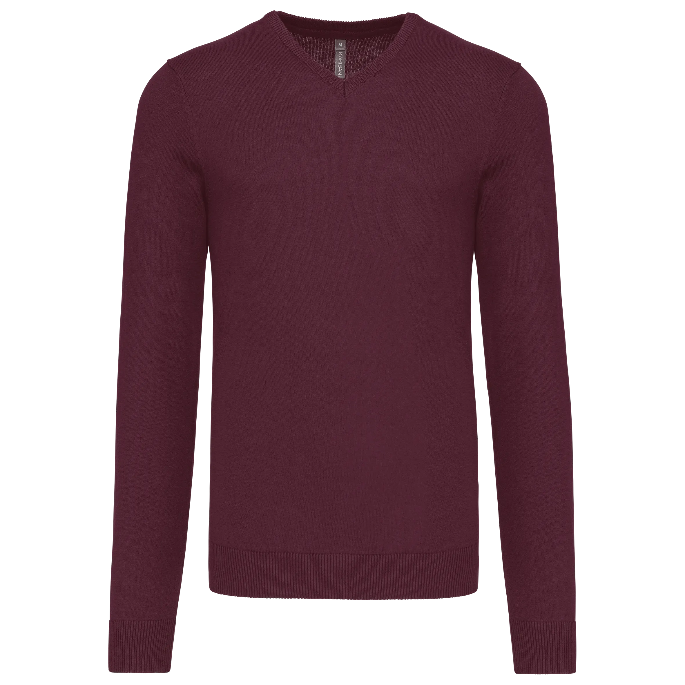 Jersey cuello de pico hombre