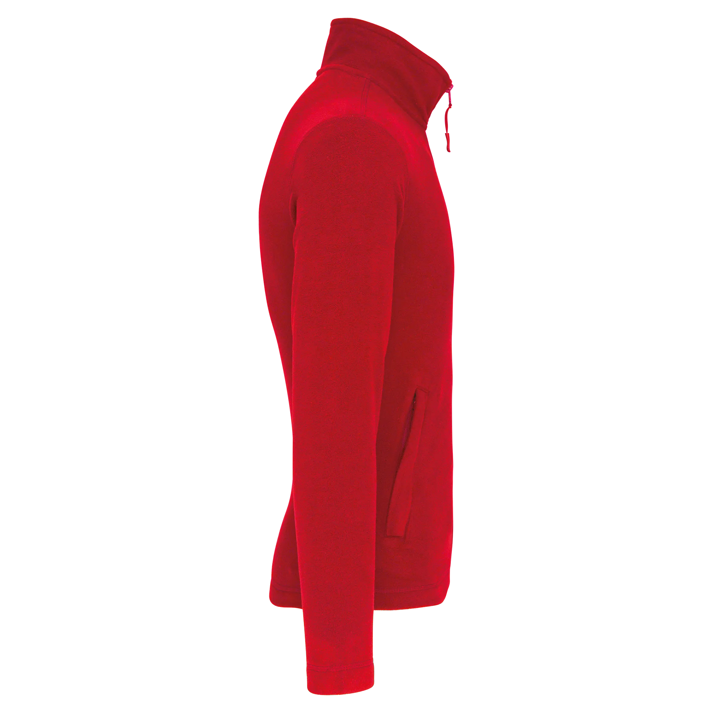 Chaqueta micropolar con cremallera hombre