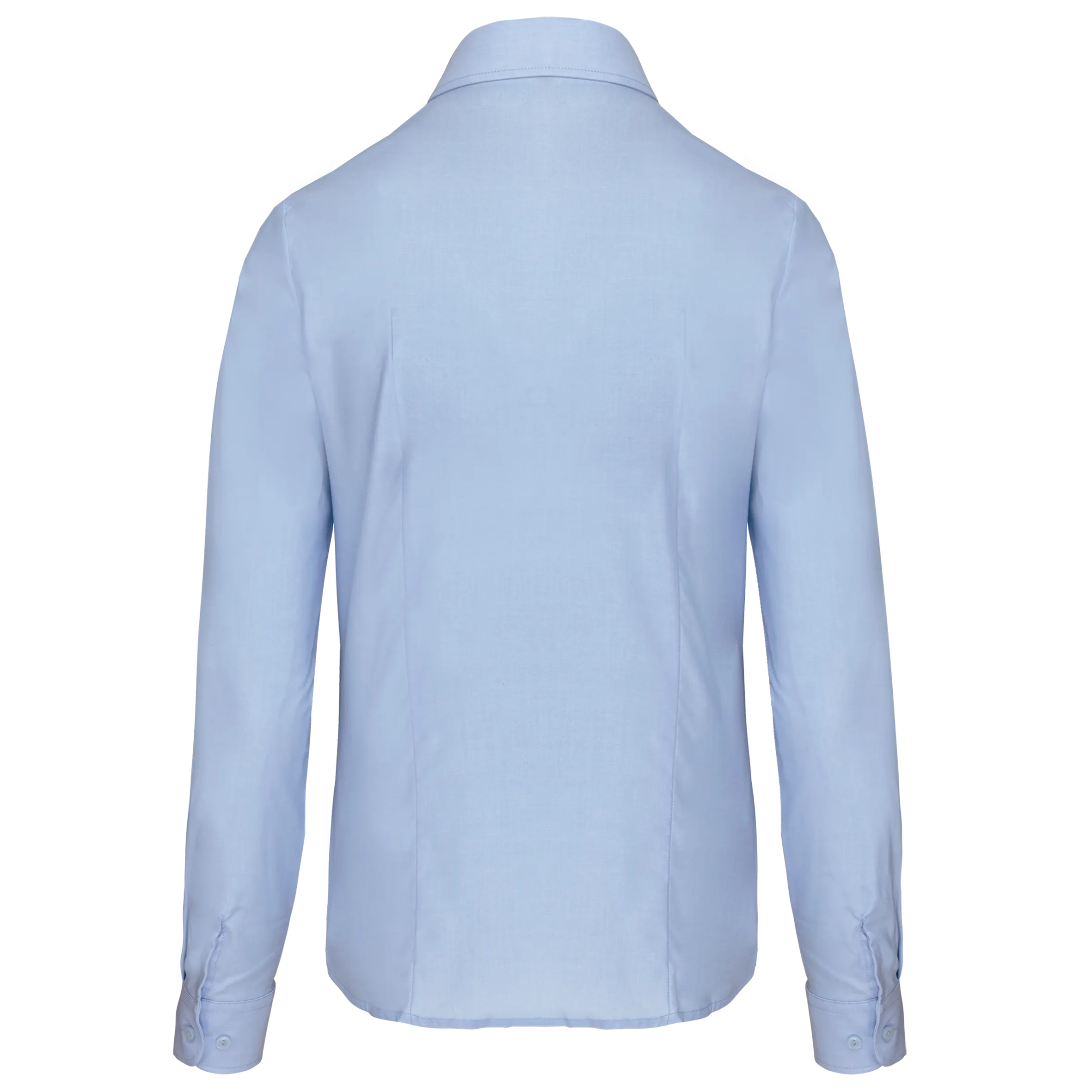 Camisa oxford manga larga mujer