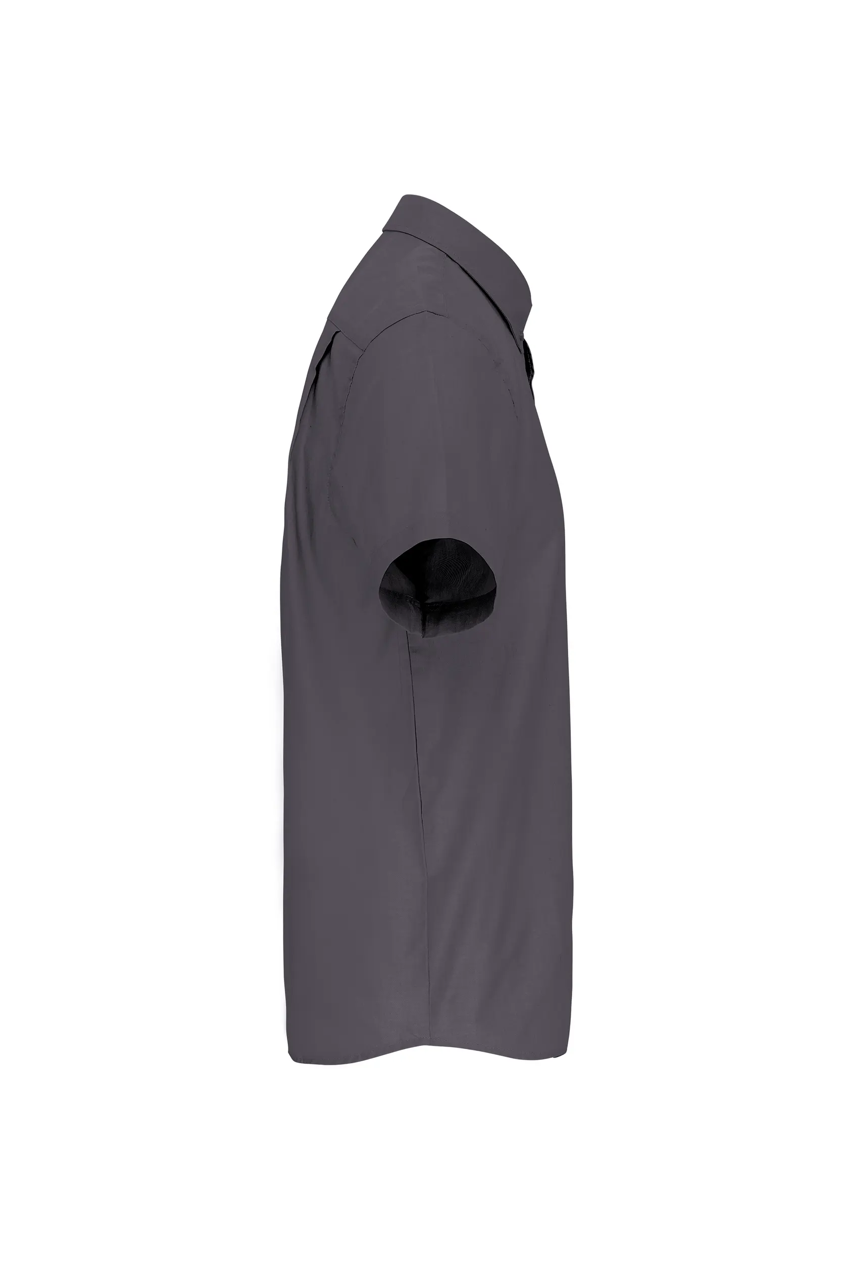 Camisa micro sarga no-plancha manga corta hombre