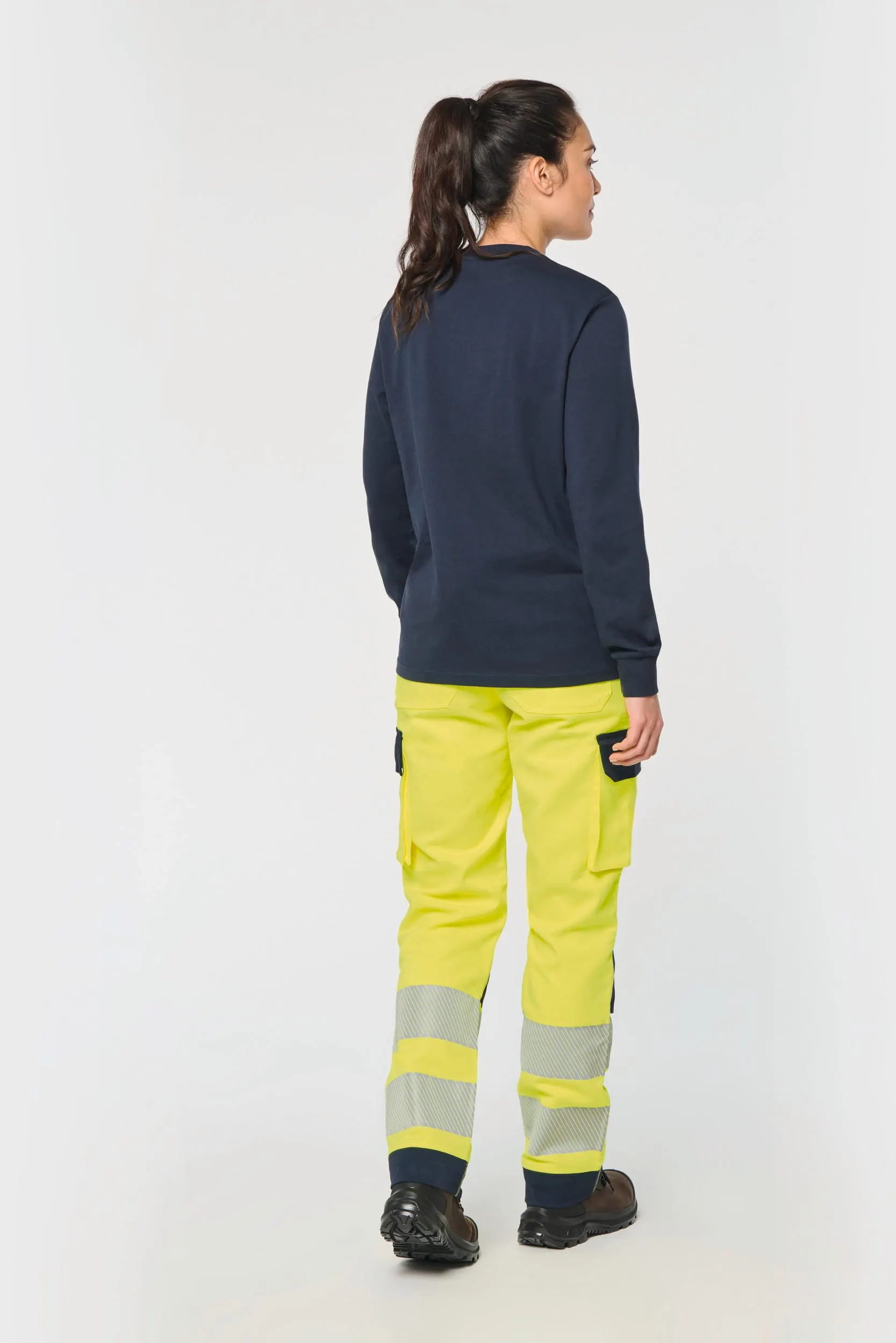 Pantalón de seguridad reciclado multibolsillos unisex
