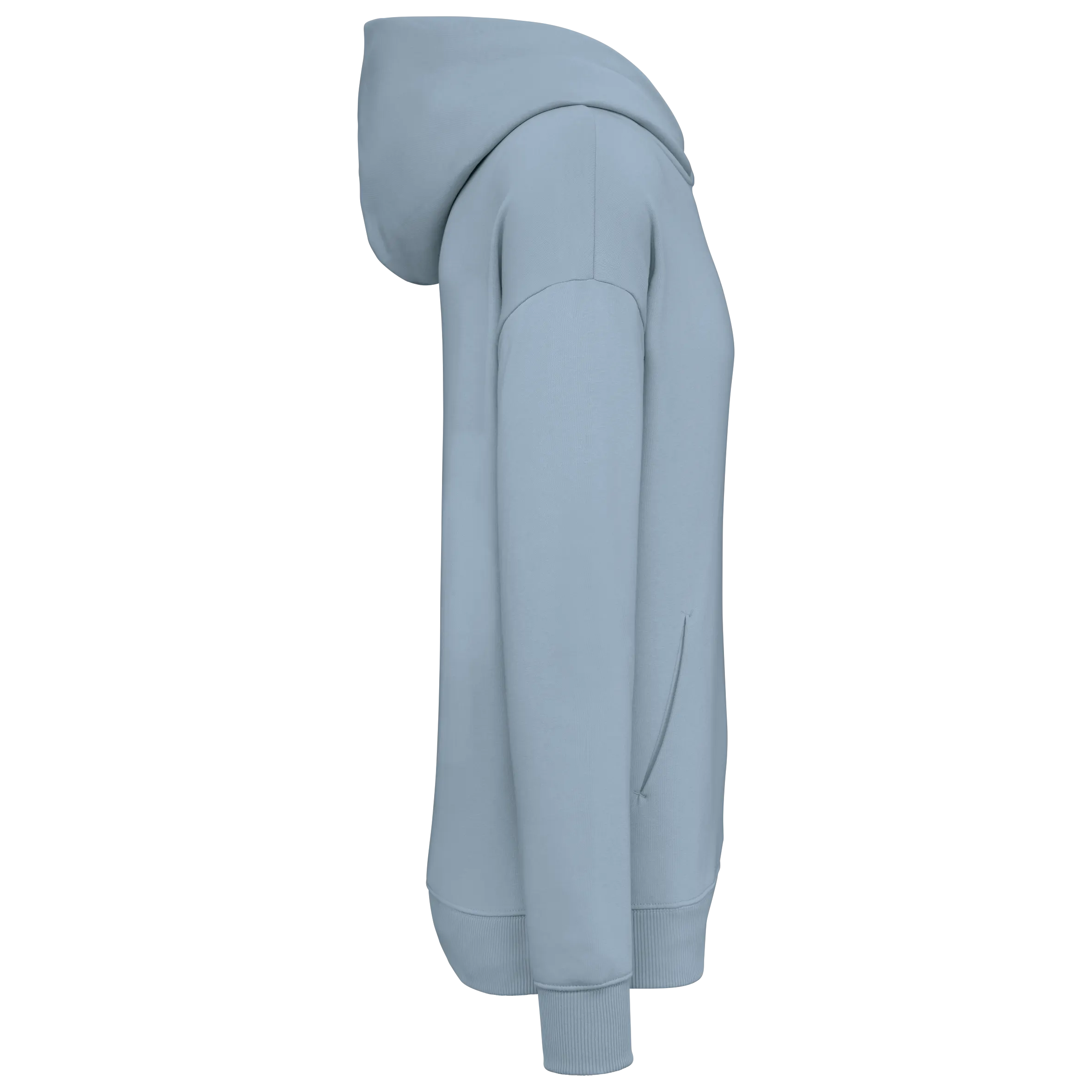 Sudadera ecorresponsable con capucha oversize unisex