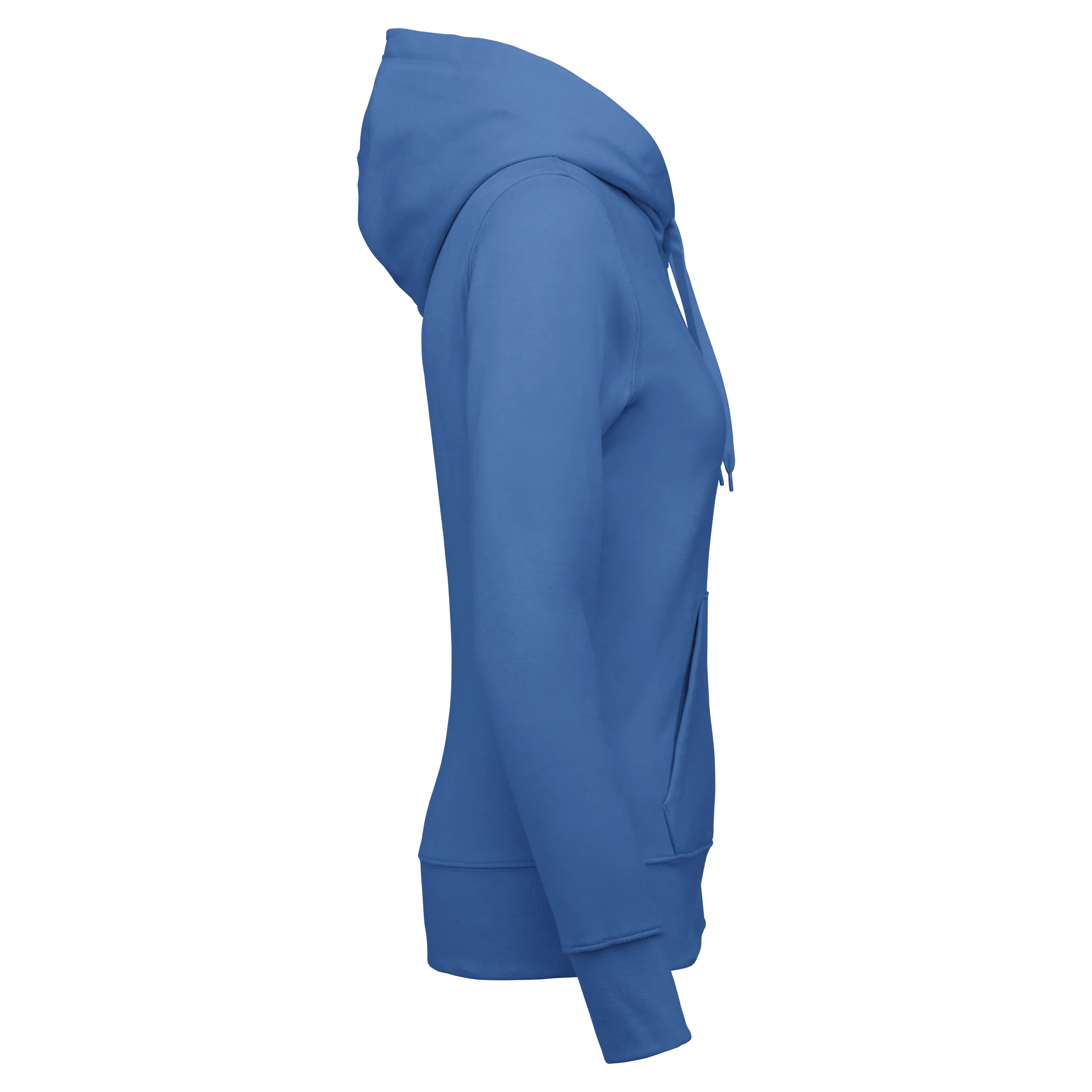 Sudadera con capucha y cremallera ecorresponsable mujer