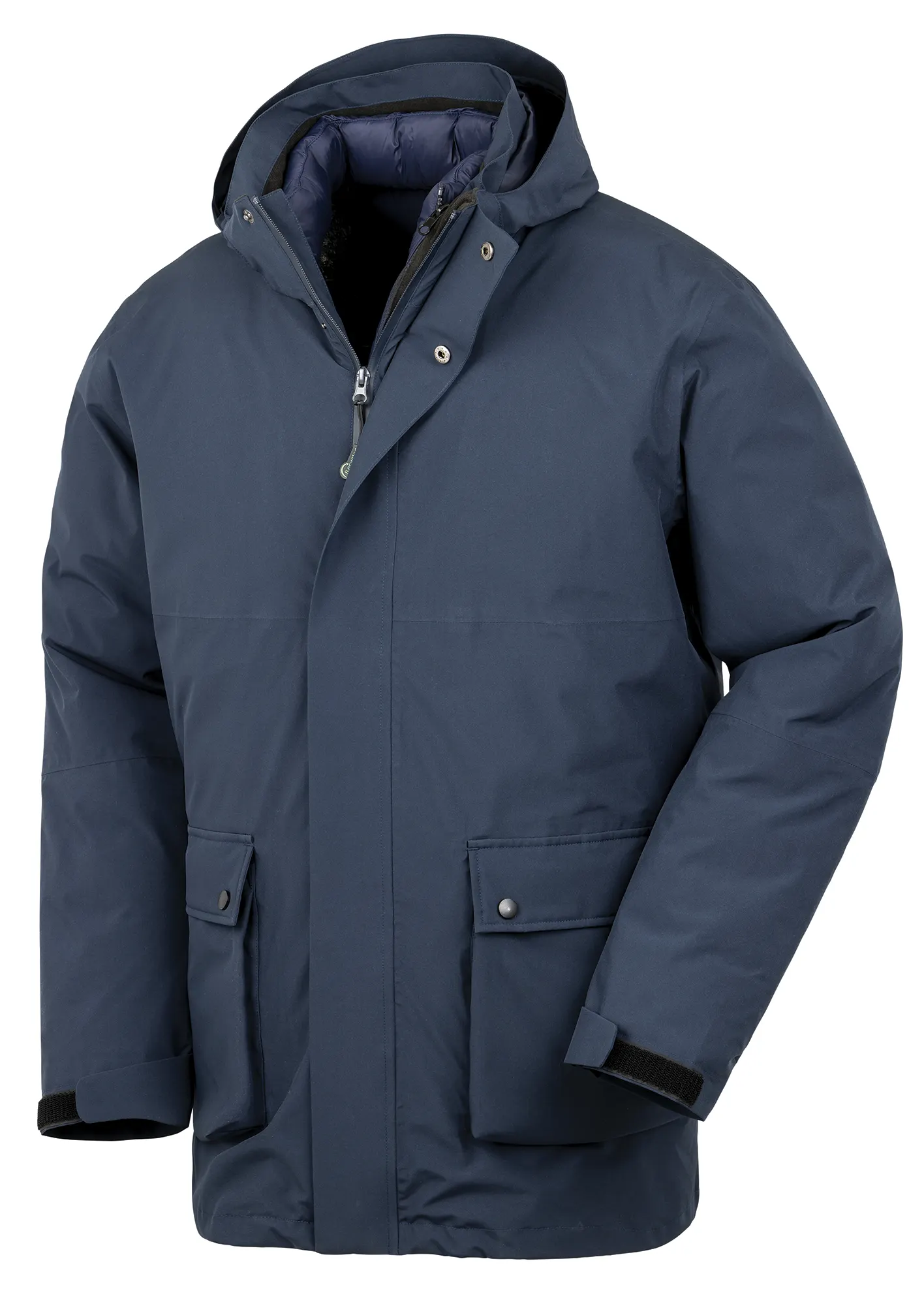 Chaqueta acolchada Ripstop reciclada 3 en 1