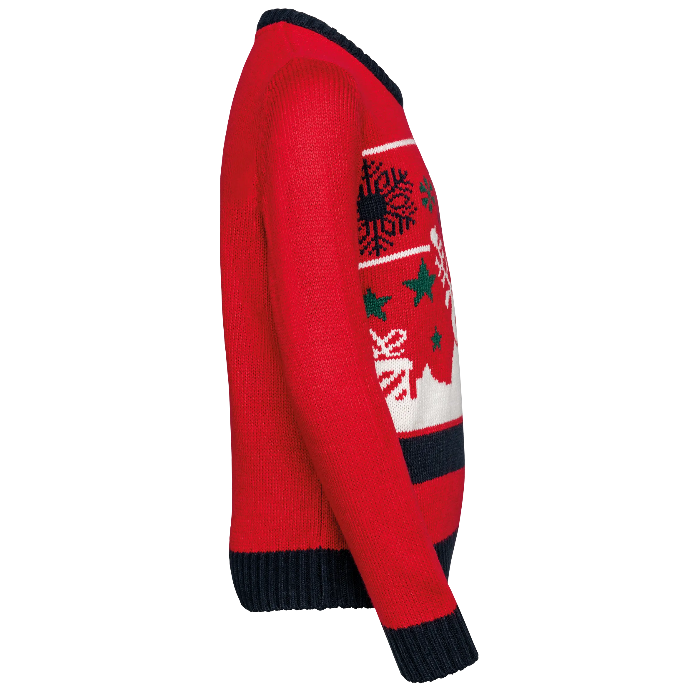Jersey cuello redondo de Navidad infantil