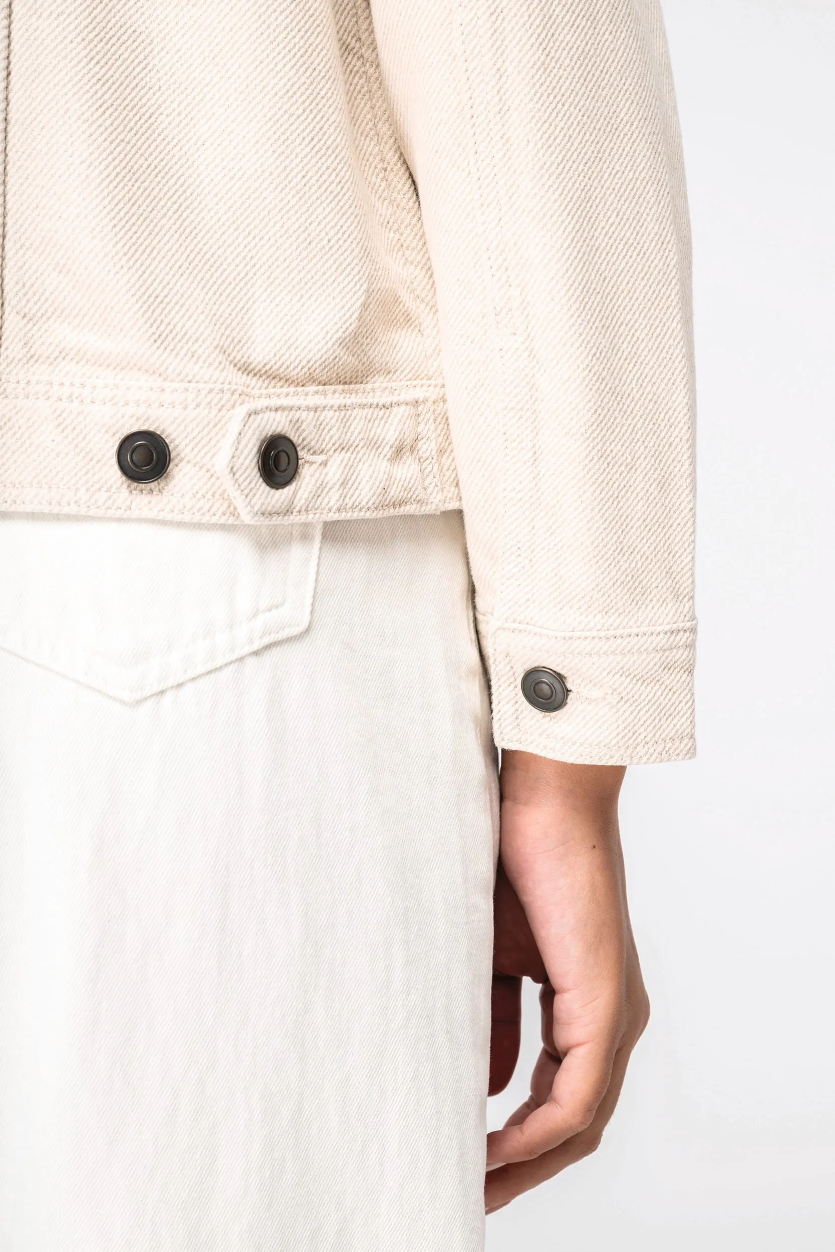 Chaqueta ecorresponsable de cáñamo mujer