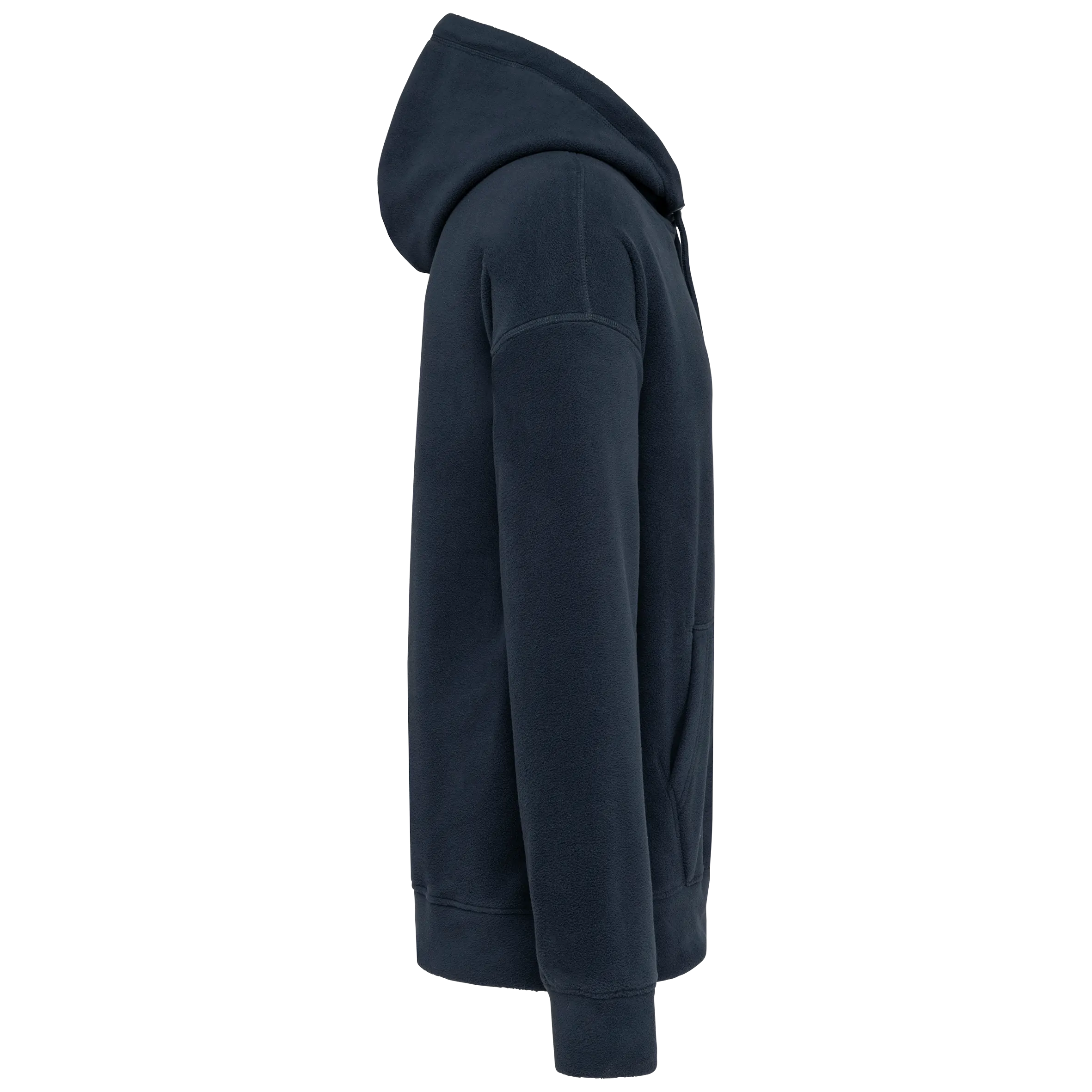 Sudadera oversize con capucha - micropolar reciclado - Unisex