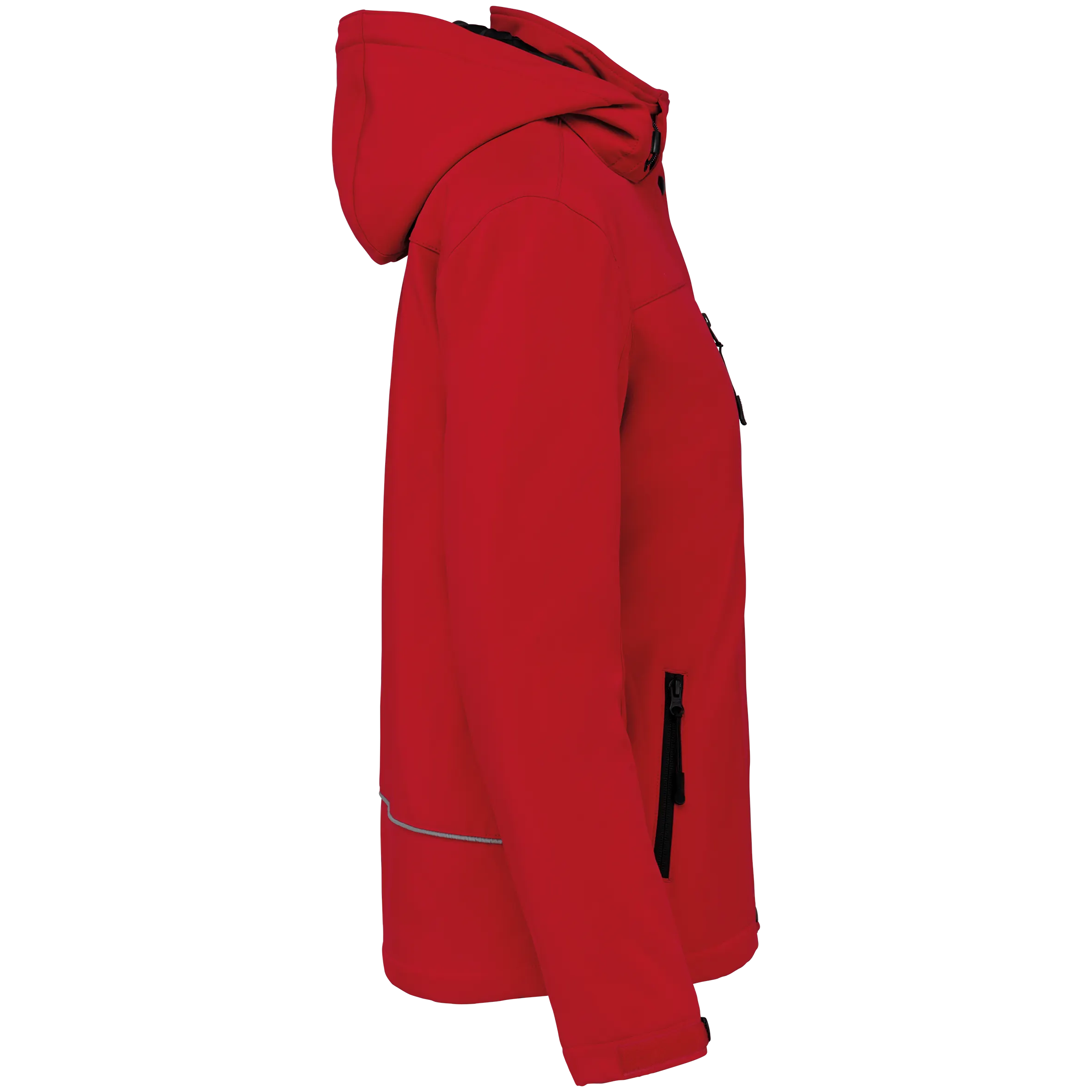 Parka softshell acolchada con capucha mujer