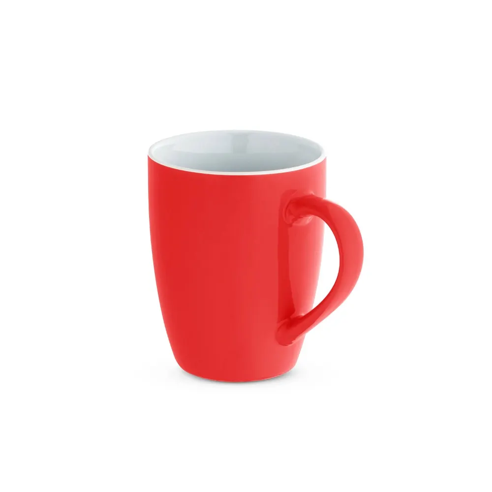CINANDER. Taza de cerámica con acabado brillante, 370 ml