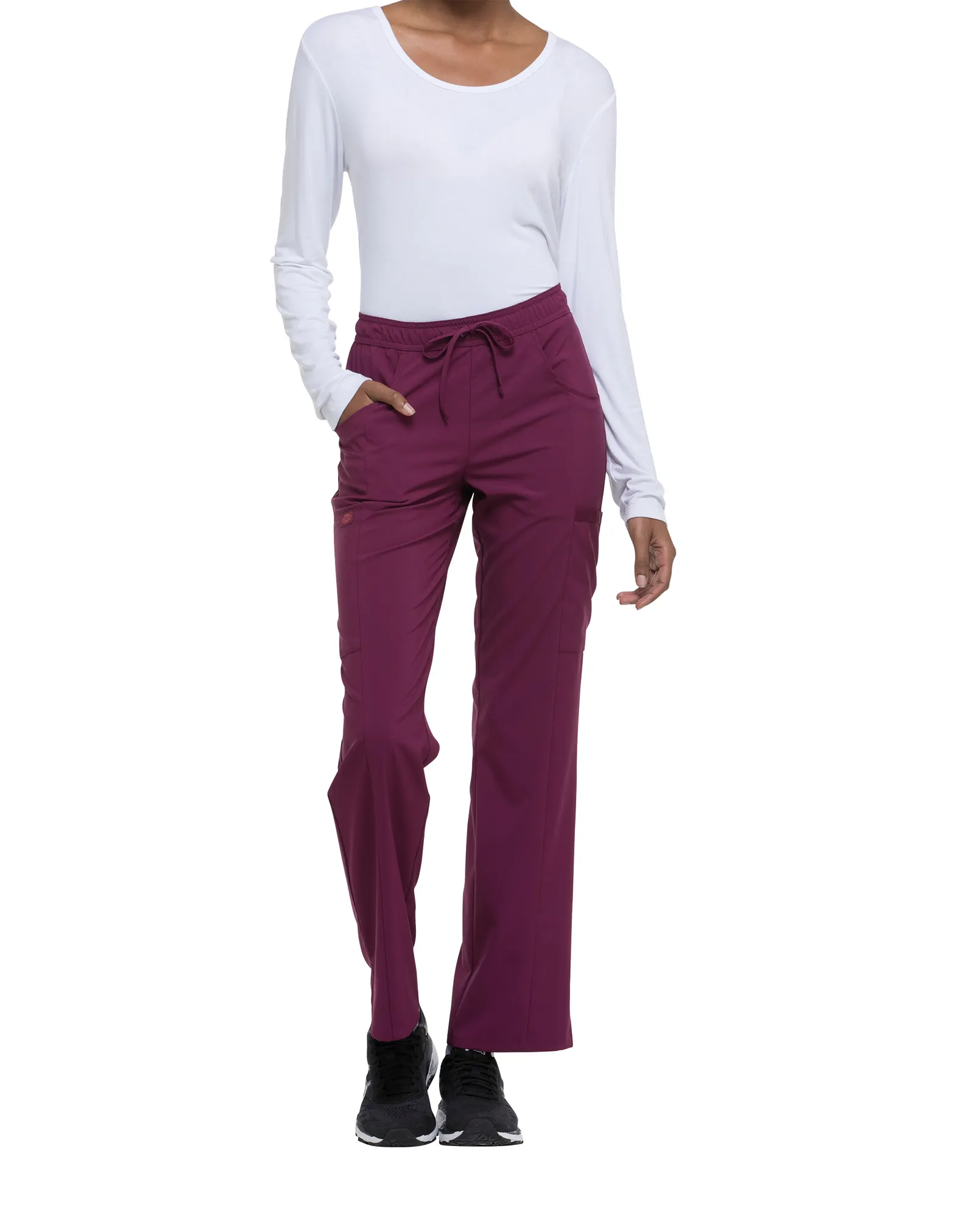 Pantalones de tiro medio mujer<br/>