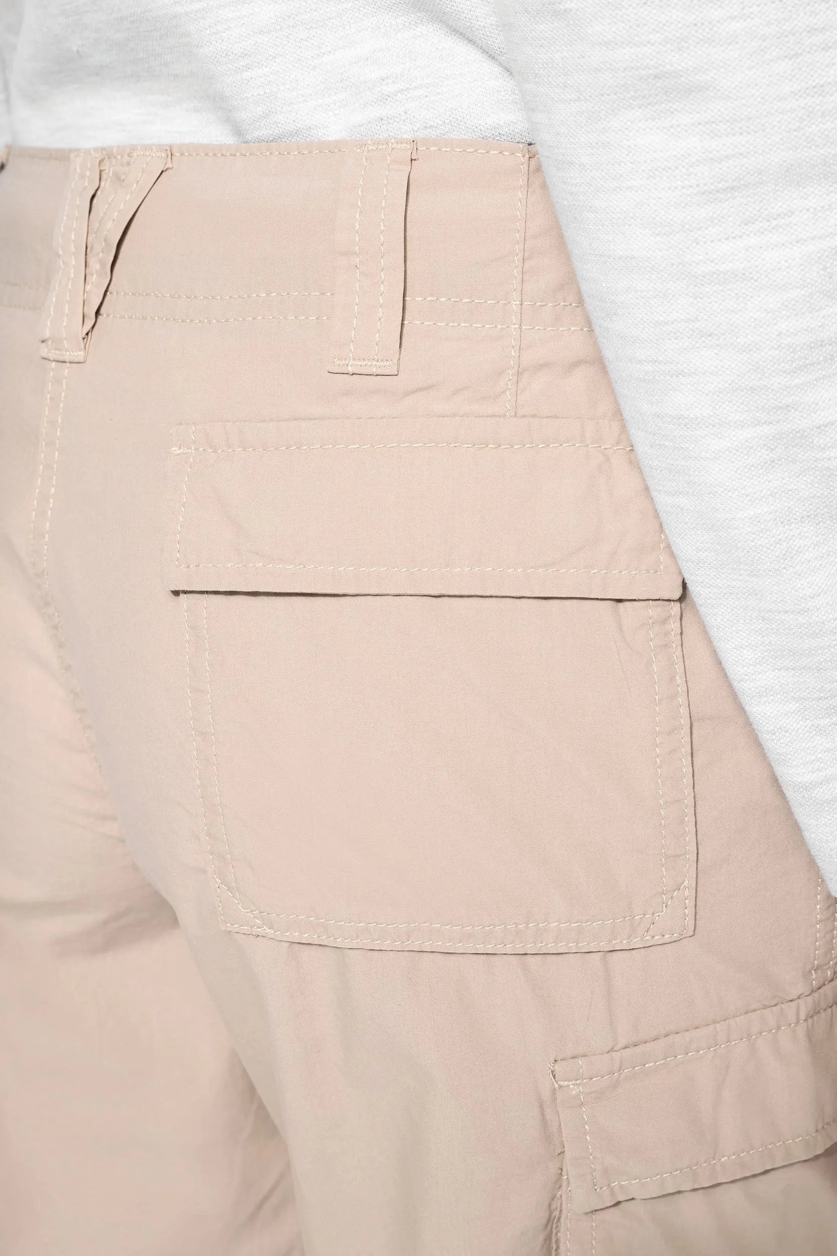 Bermuda ligera multibolsillos para mujer