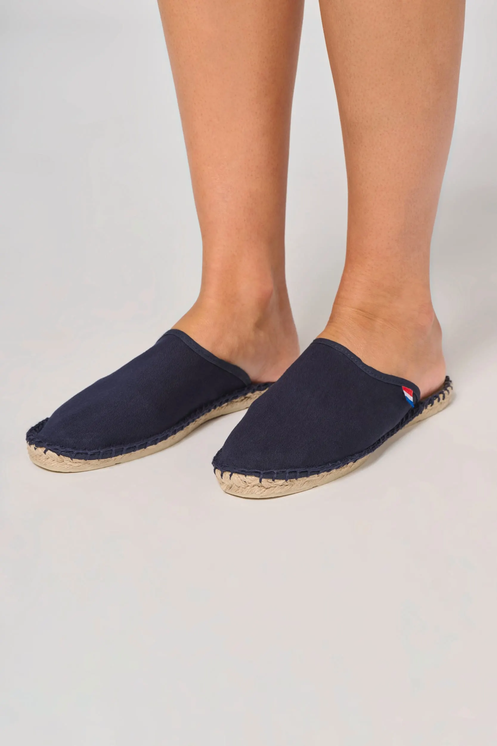 Alpargatas tipo mule
