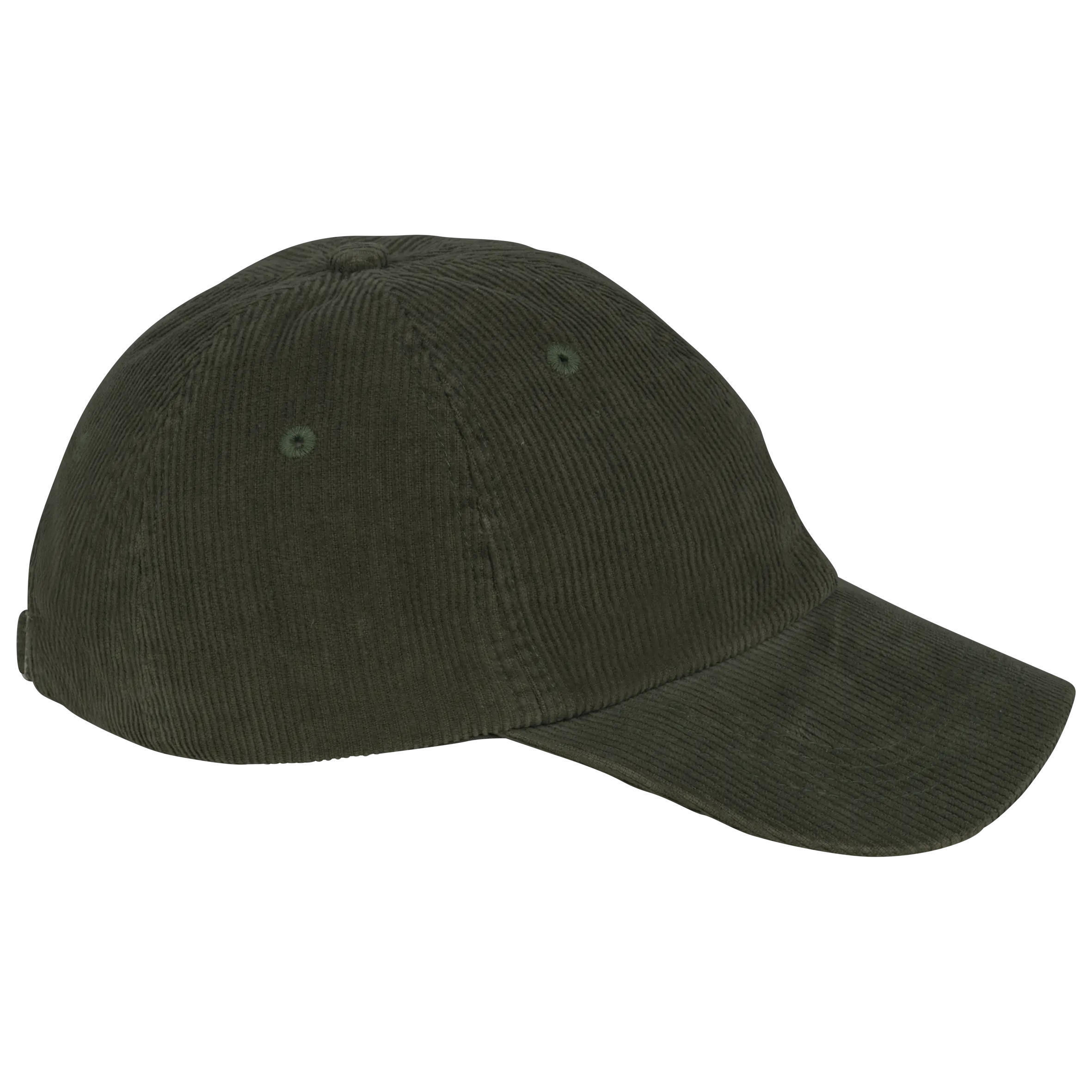 Gorra de pana ecorresponsable 6 paneles unisex