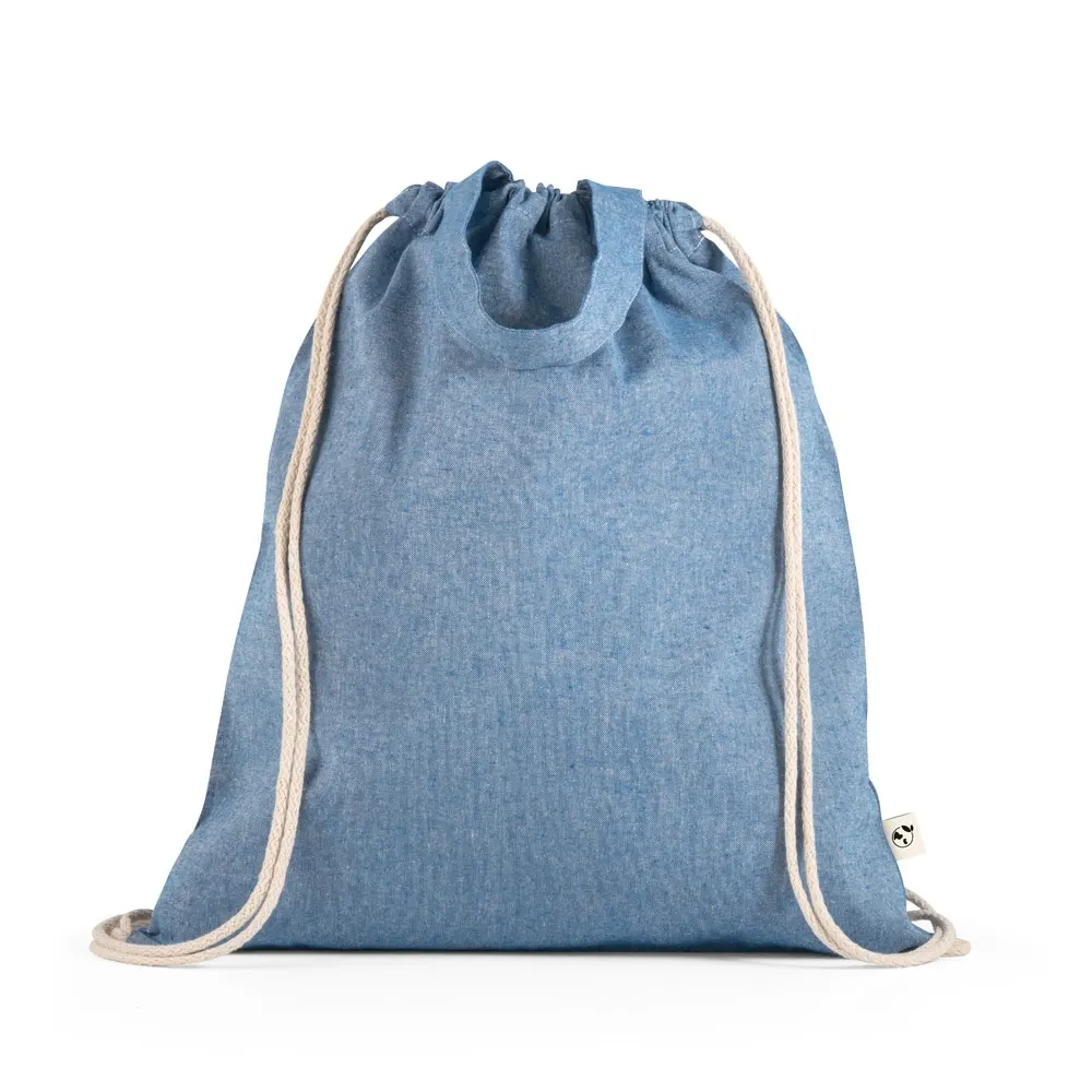 RISSANI. Mochila con algodón reciclado (70%) y poliéster (30% rPET) (140 g/m²)