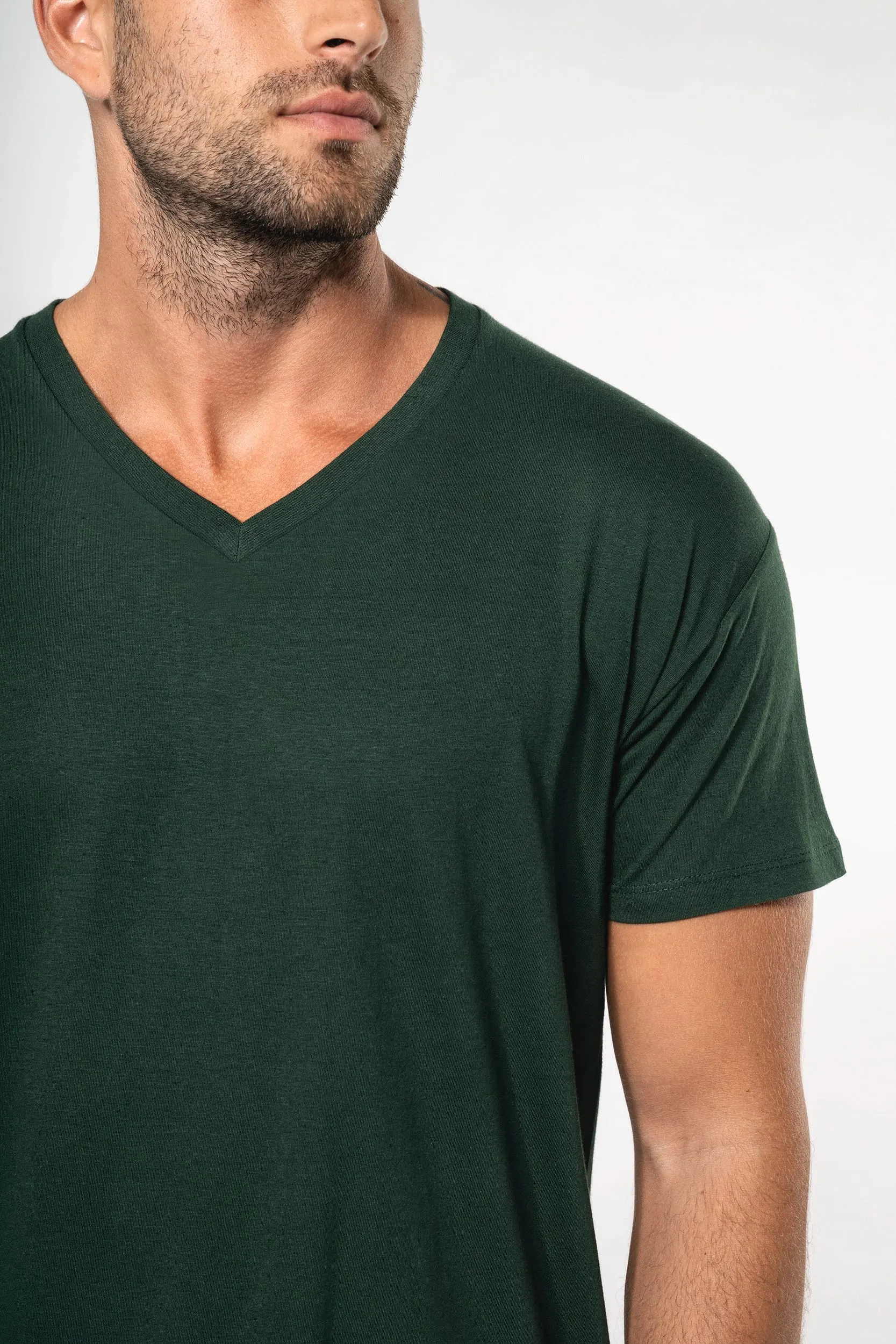 Camiseta BIO150 cuello de pico hombre