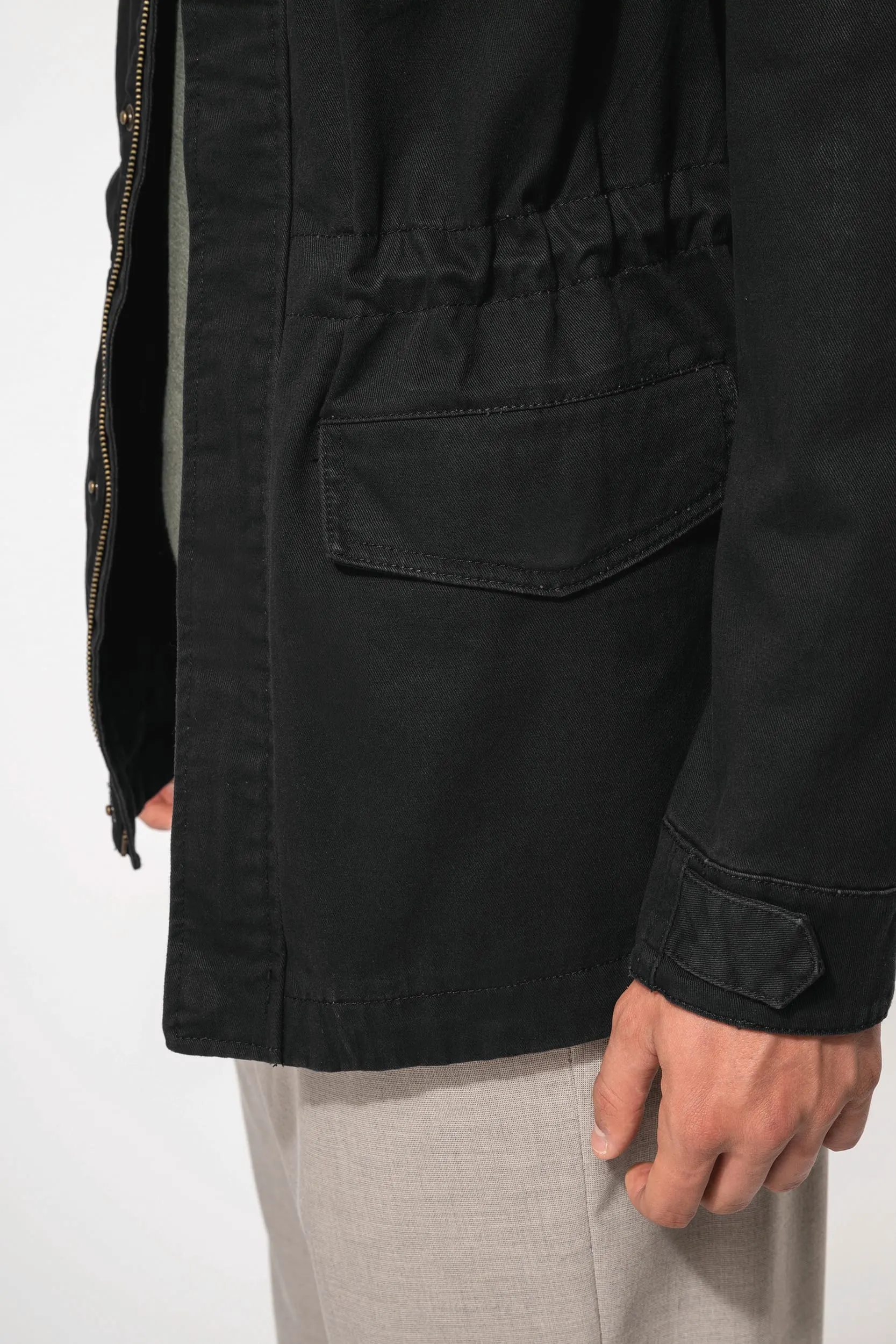 Chaqueta safari hombre
