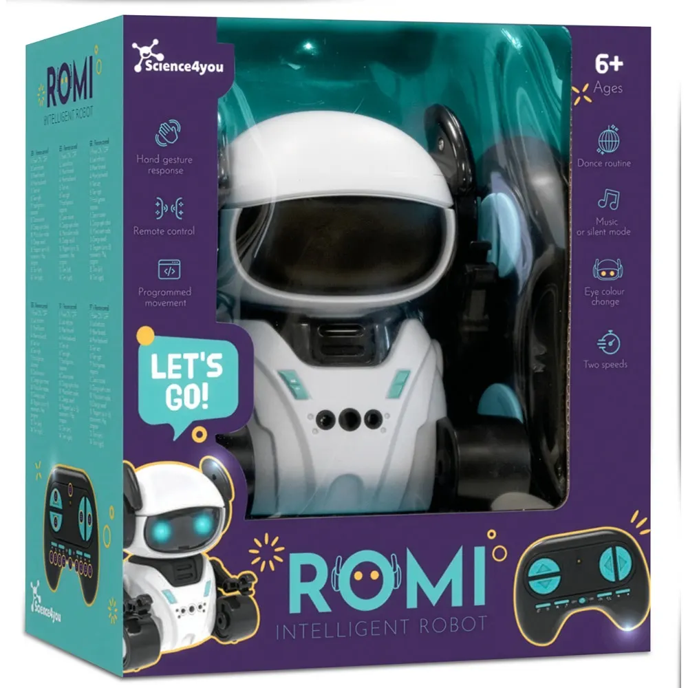 ROMI INTELLIGENT ROBOT. Juguete educativo para niños