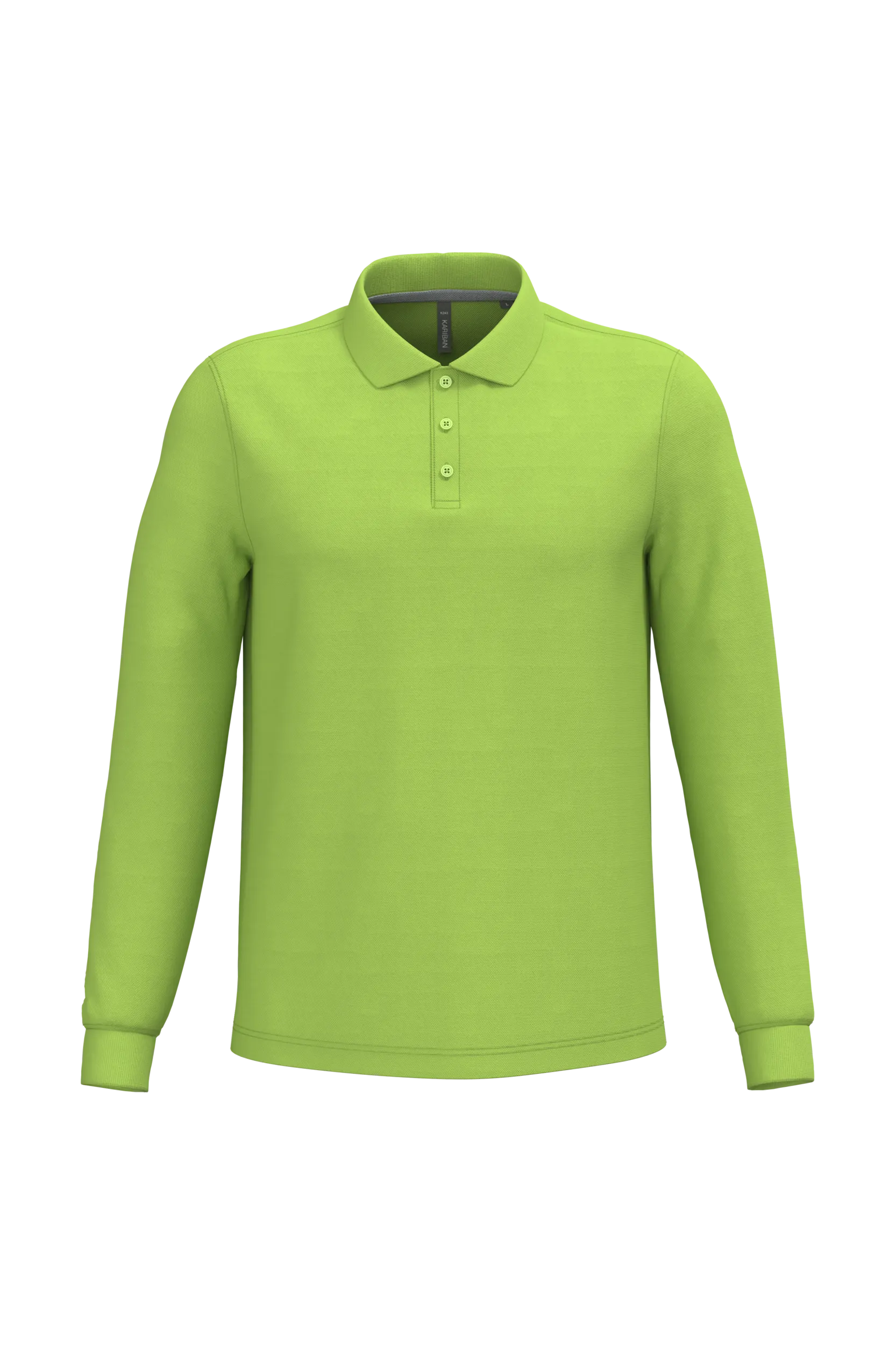 Polo manga larga hombre