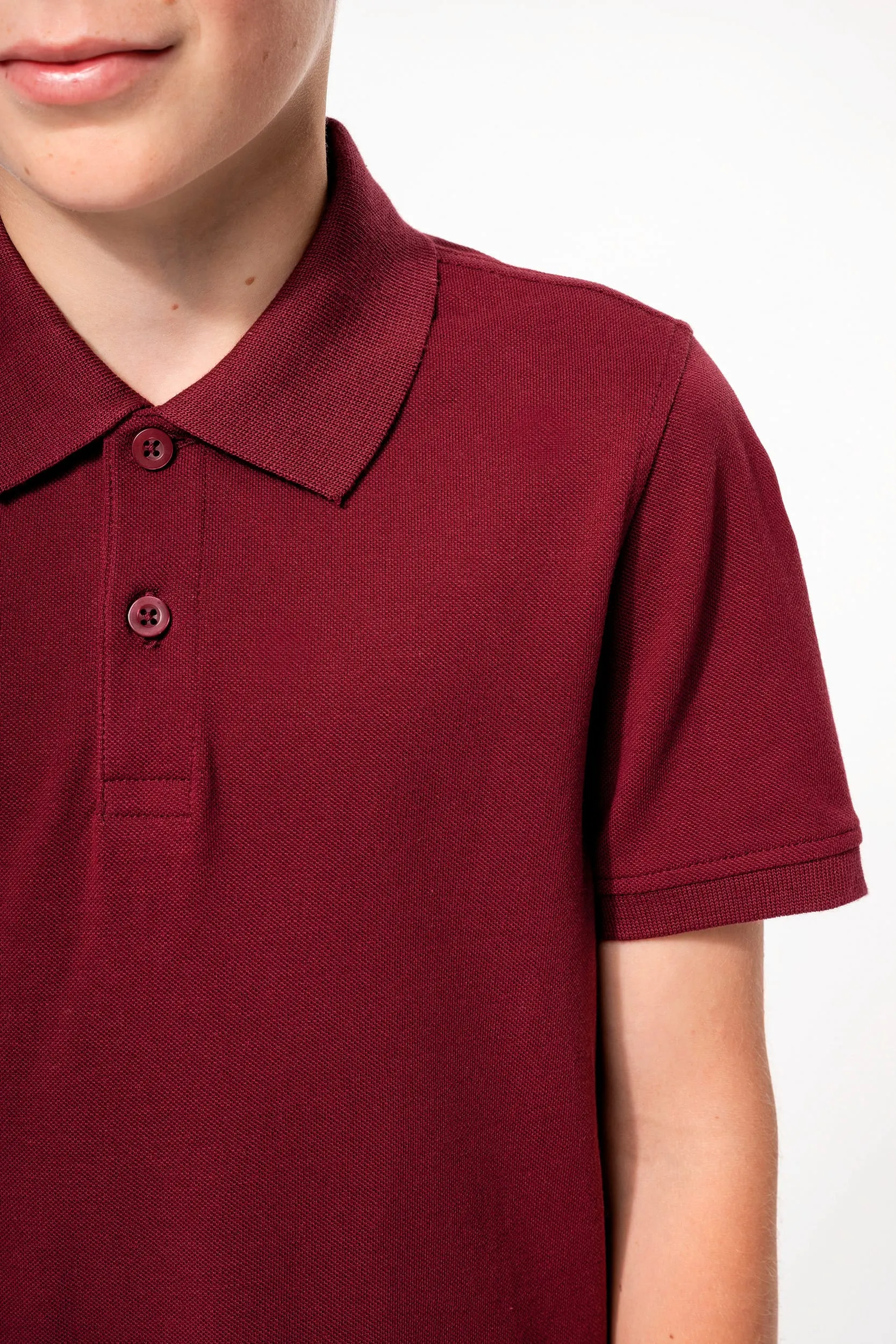Polo de punto piqué Bio180 infantil