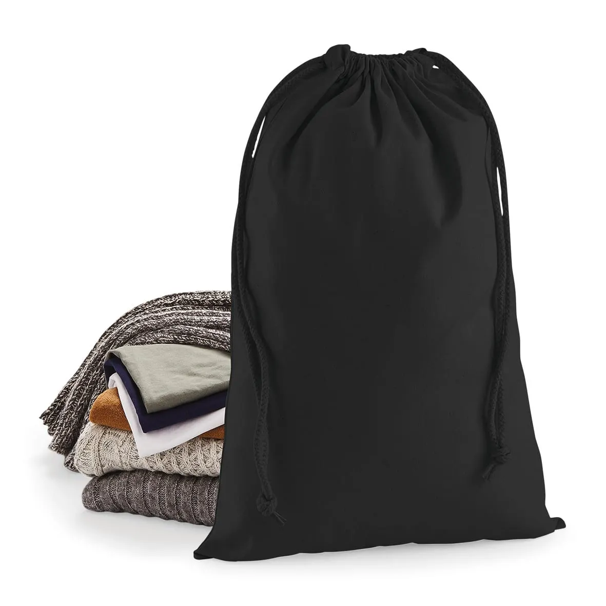 Bolsa con cordón - Algodón Premium