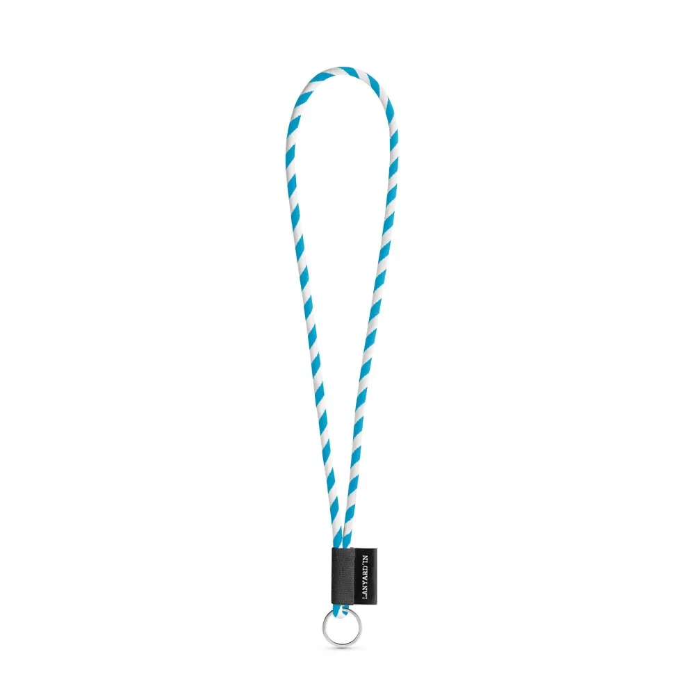 75093. SET Lanyard TUBE Long (Ø 7 mm) con Anilla Ø 32 mm