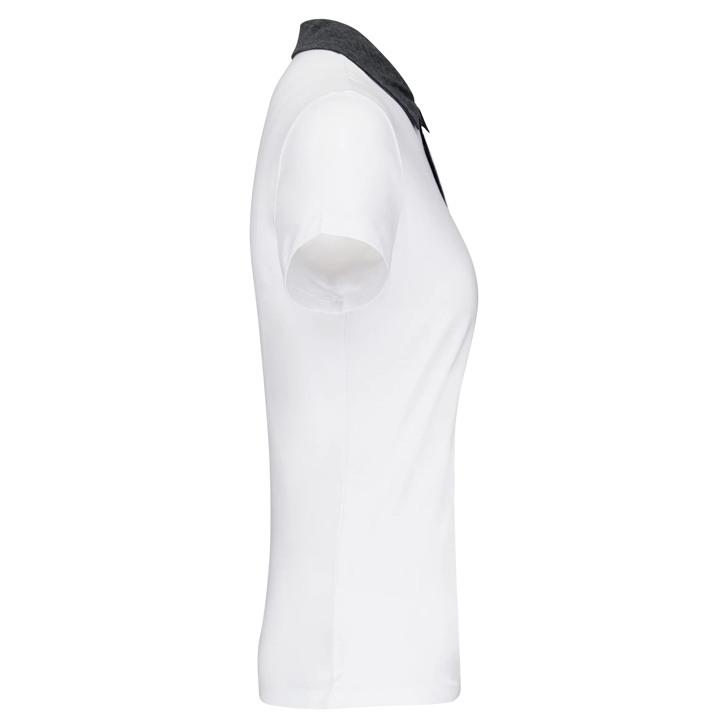 Polo jersey bicolor mujer