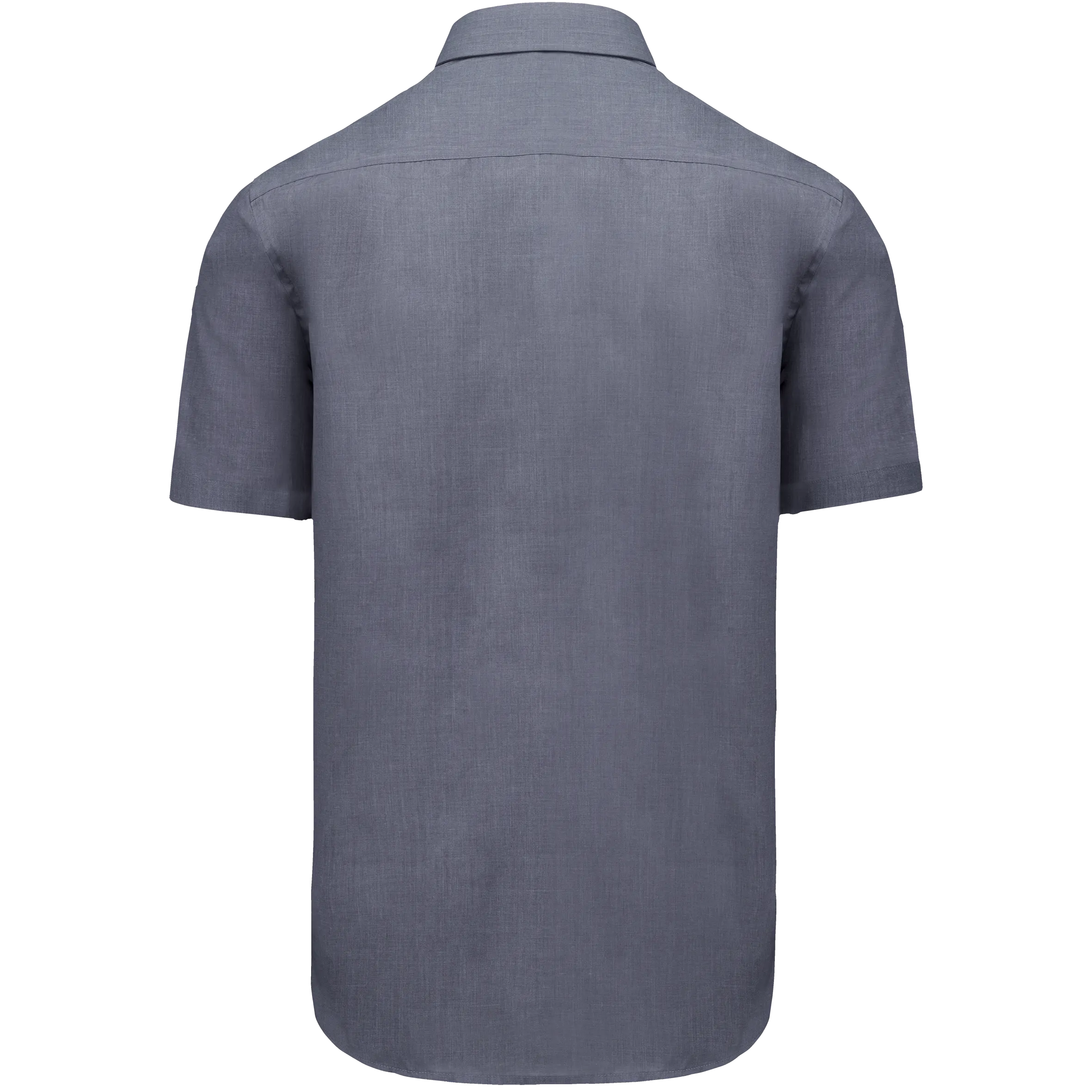 Camisa popelina de polialgodón manga corta de fácil cuidado hombre