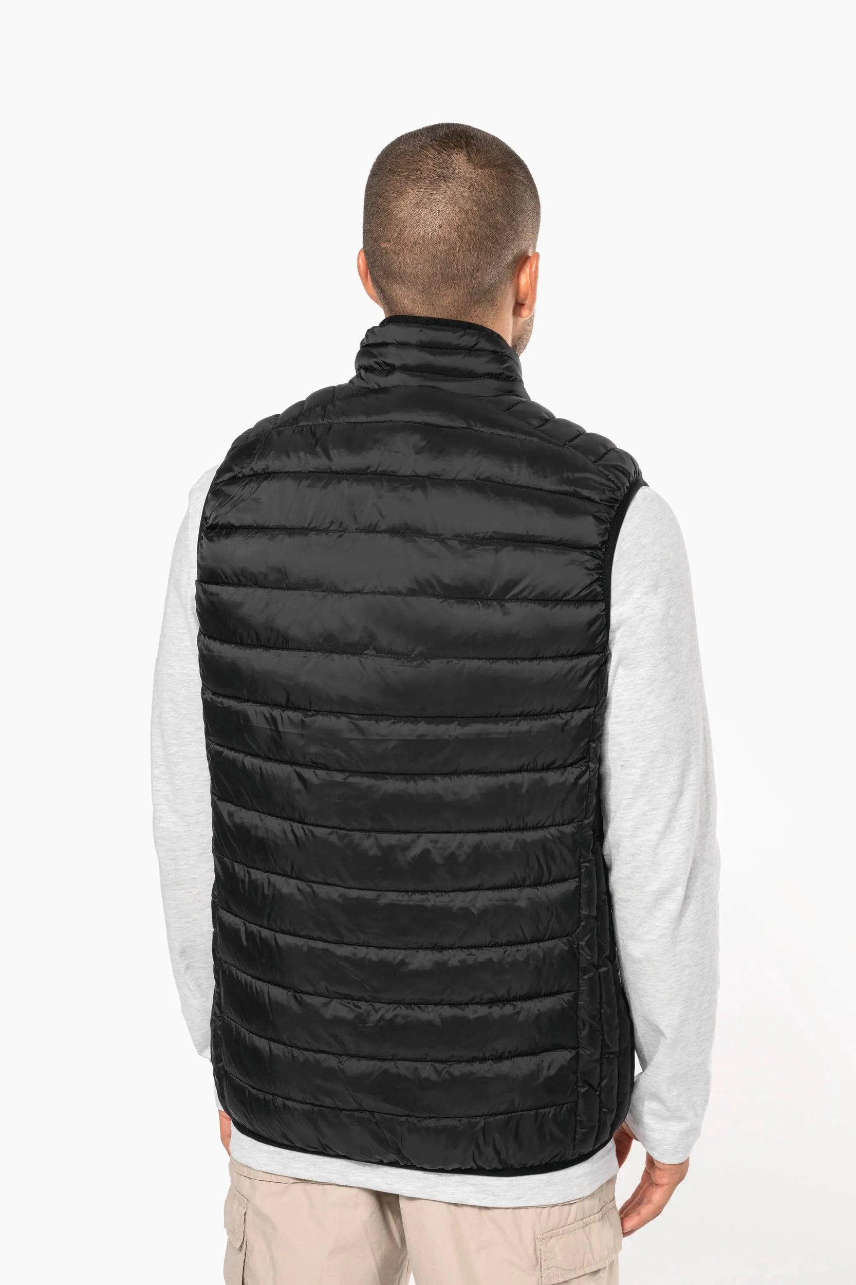 Chaleco acolchado y ligero hombre