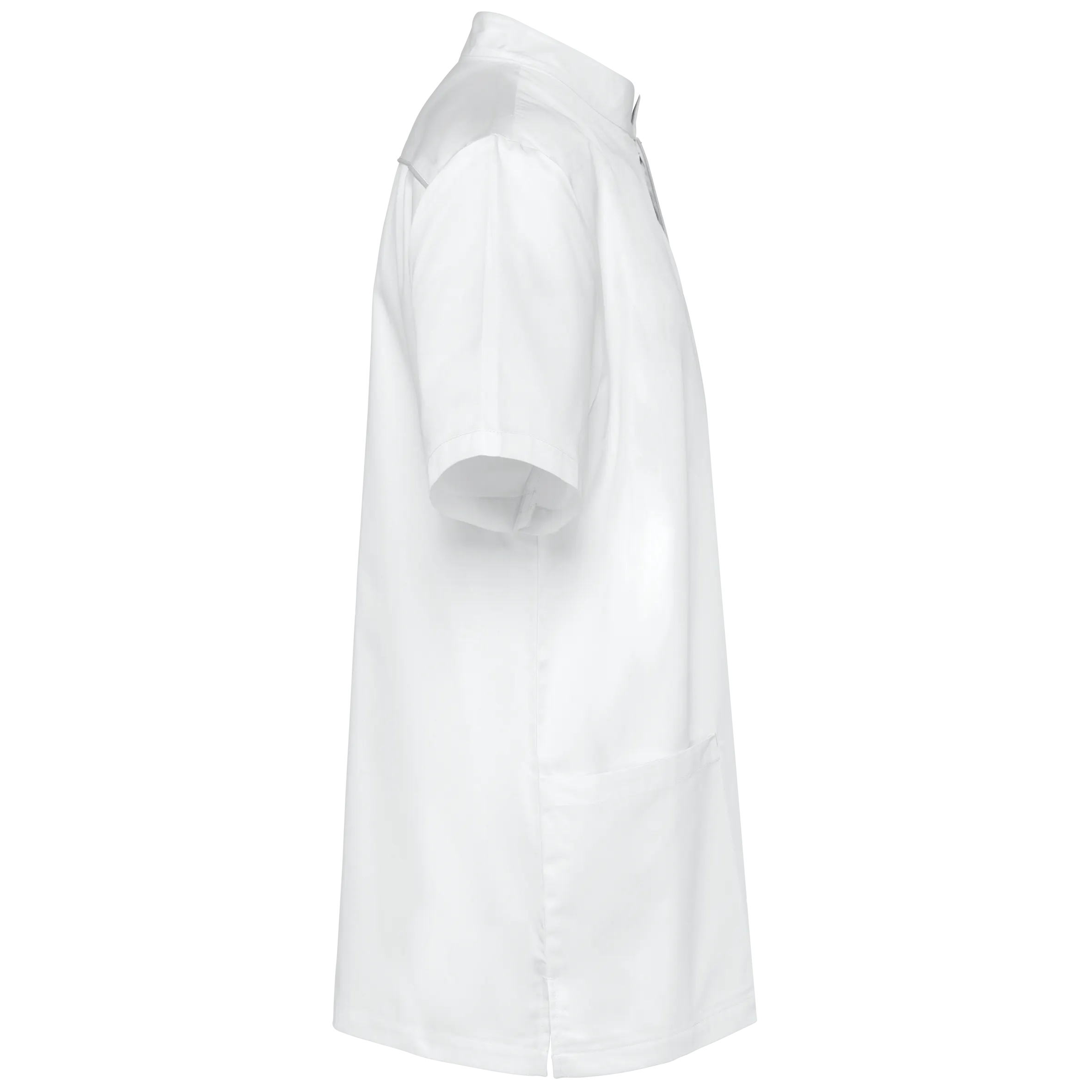 Blusa polialgodón con botones a presión hombre