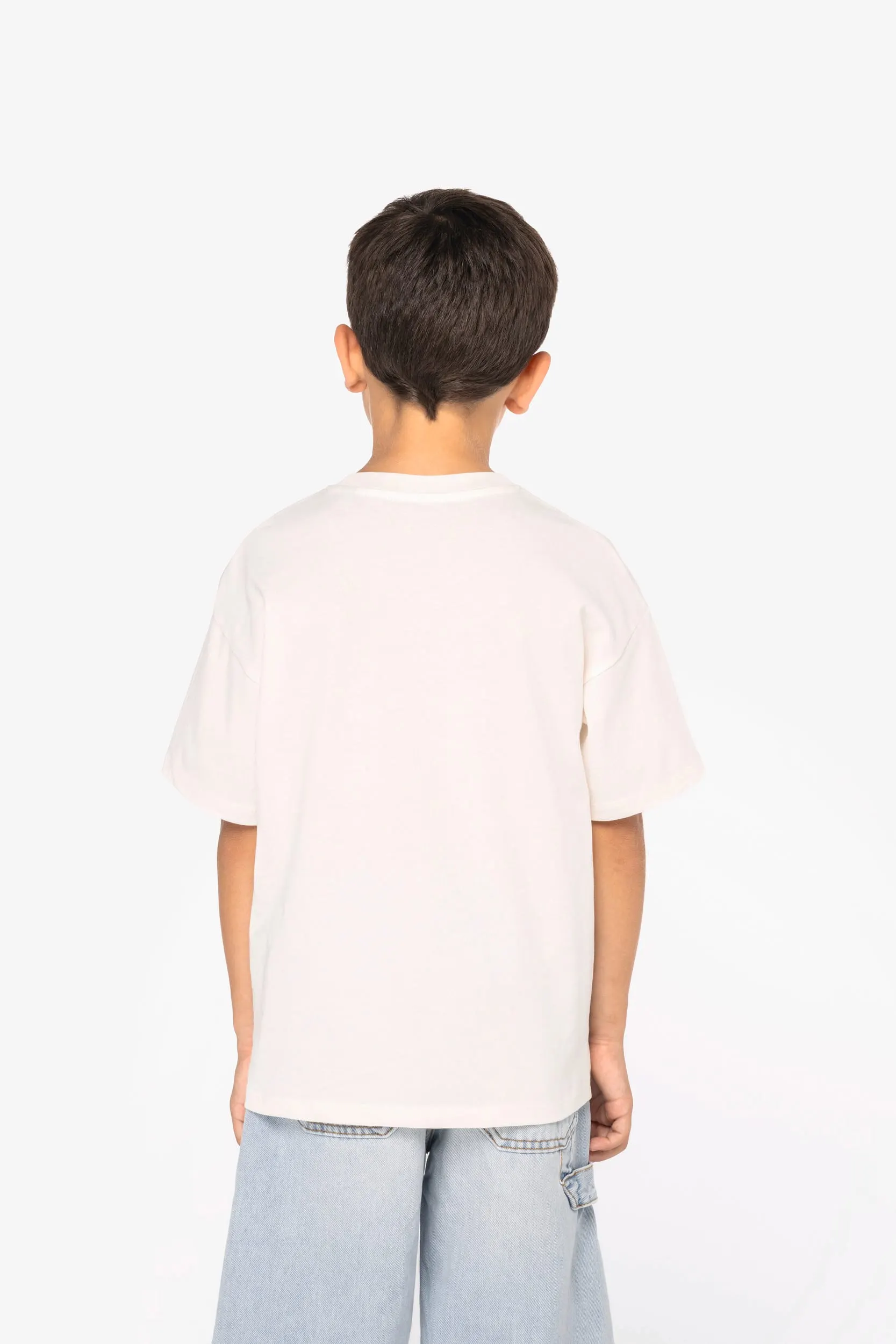 Camiseta ecorresponsable oversize infantil