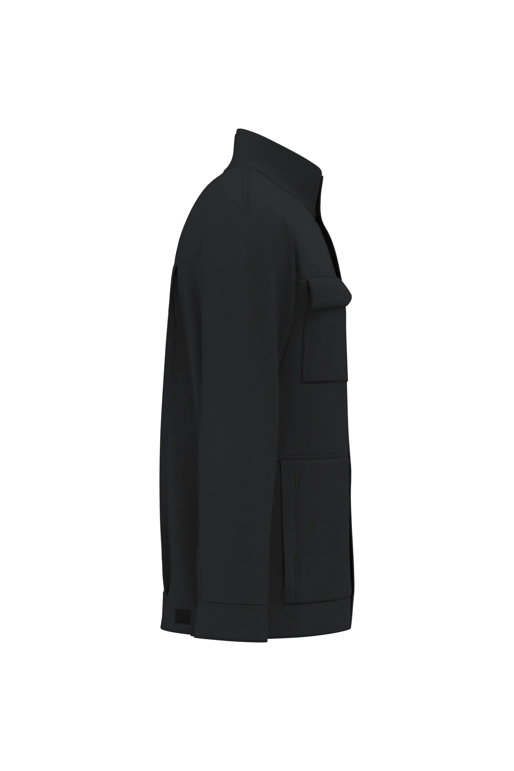 Chaqueta de trabajo sin metal unisex