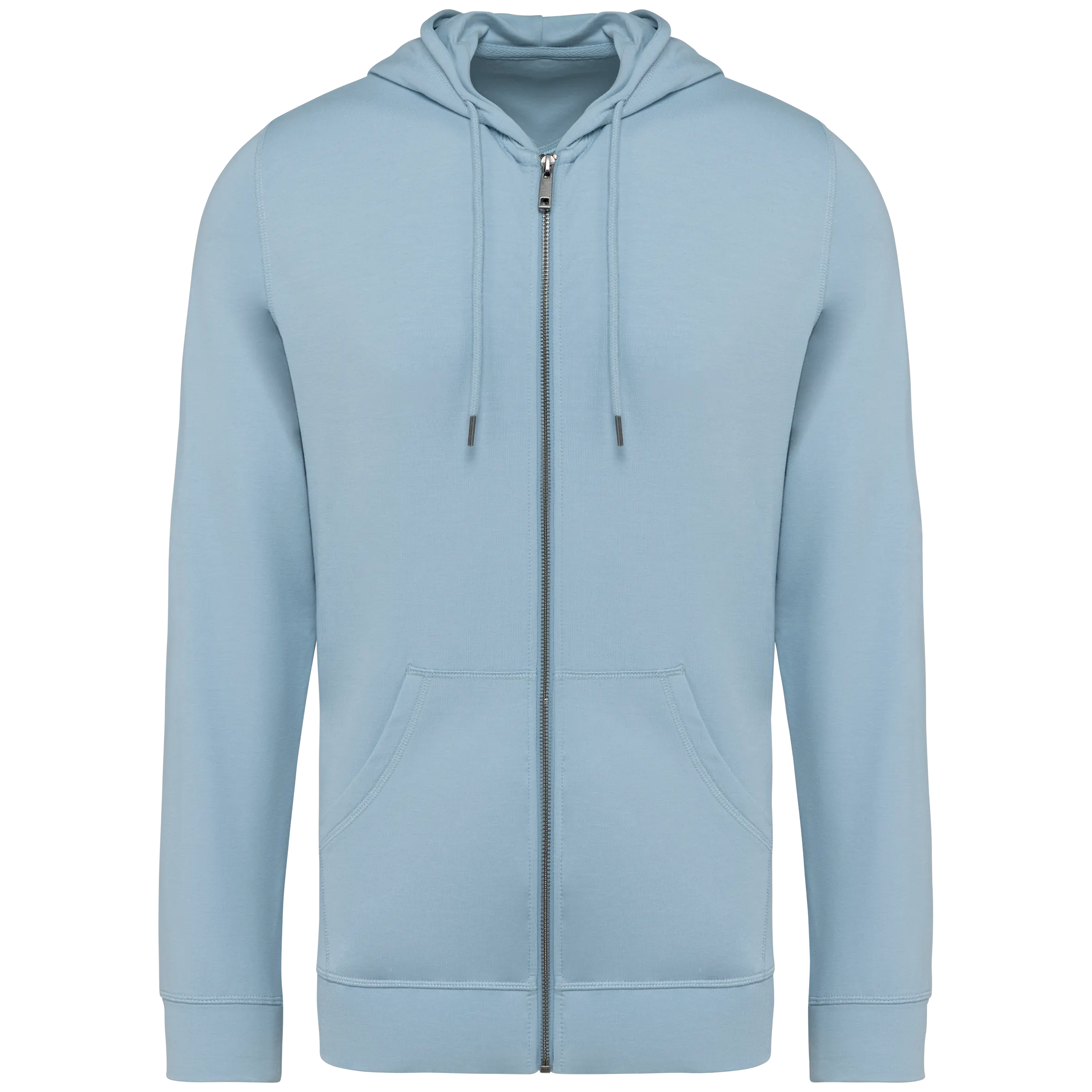 Sudadera con capucha y cremallera hombre
