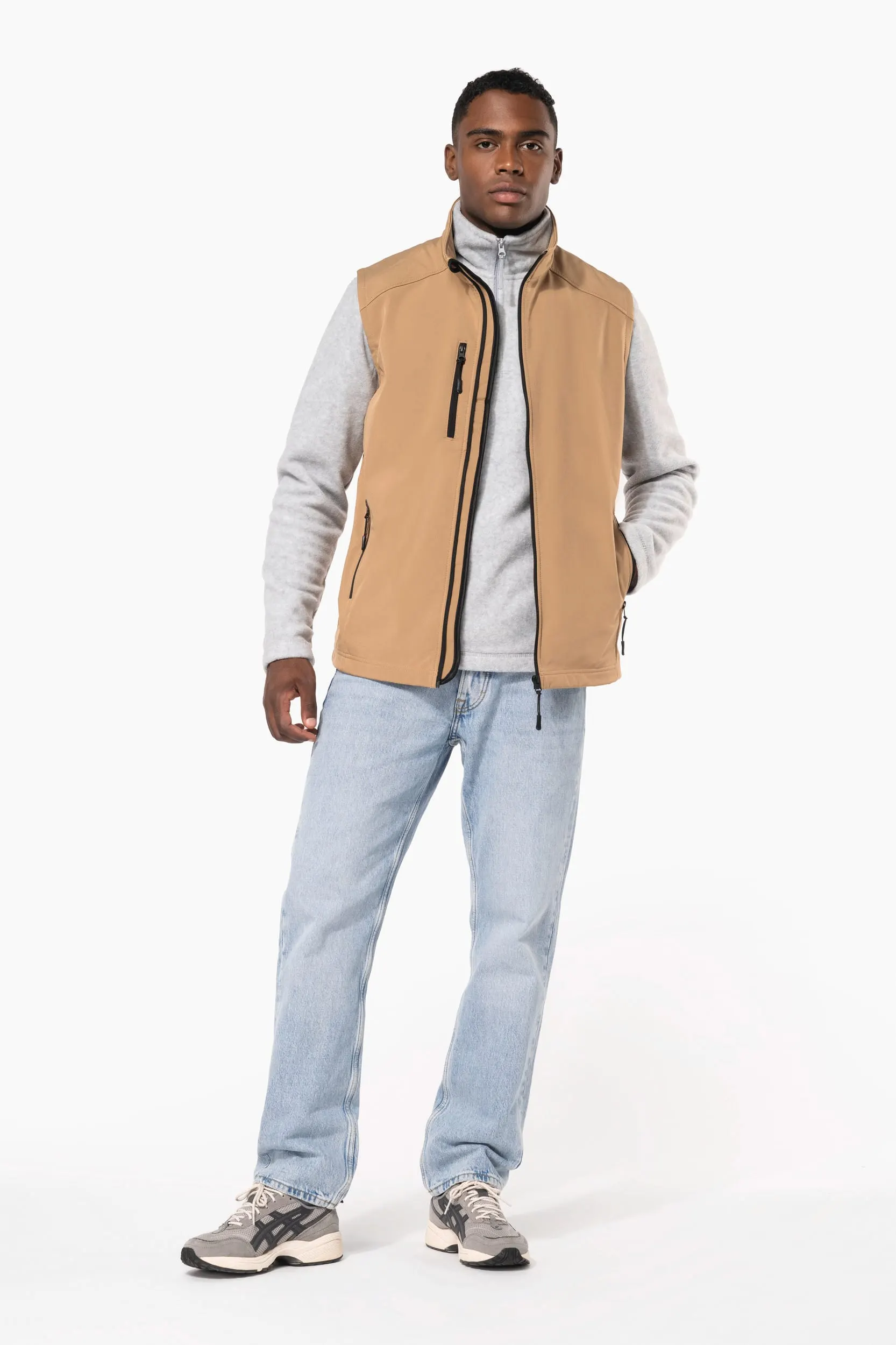 Chaleco softshell hombre