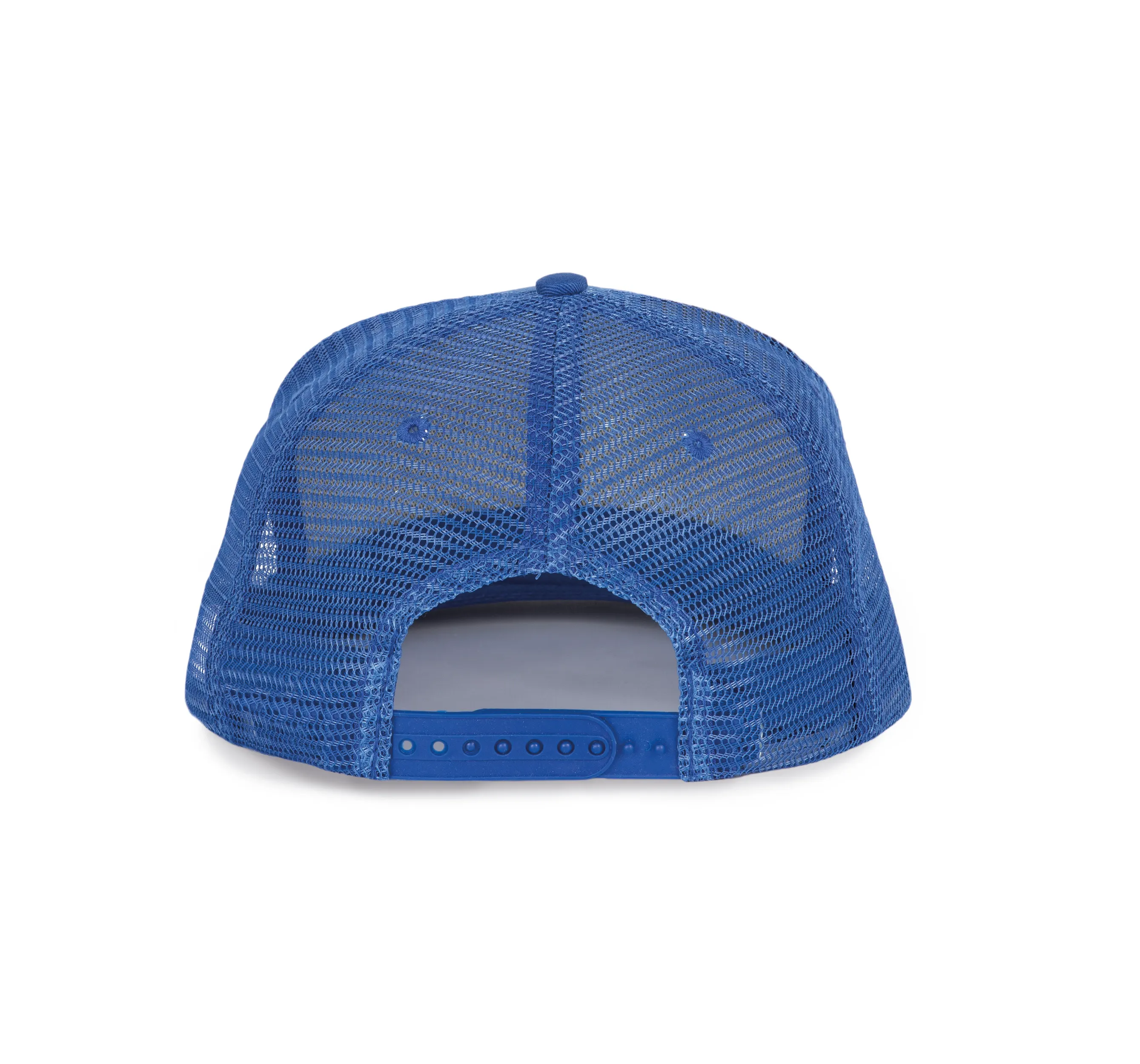 Gorra trucker - 6 paneles visera plana