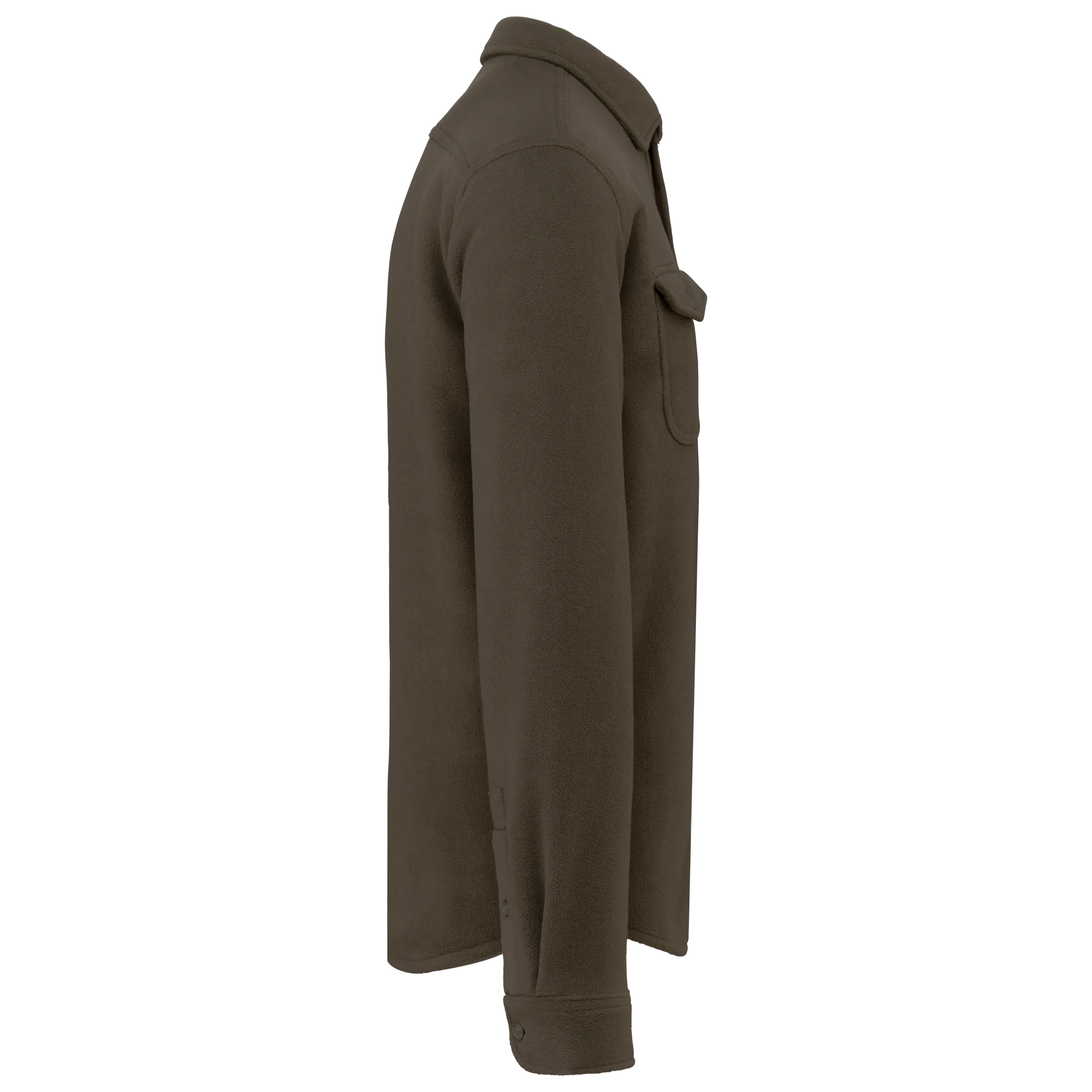 Sobrecamisa polar con forro de sherpa