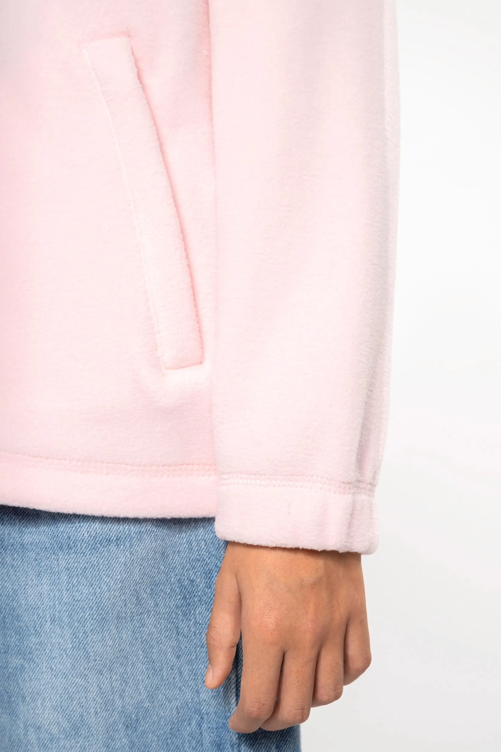 Chaqueta micropolar con cremallera infantil