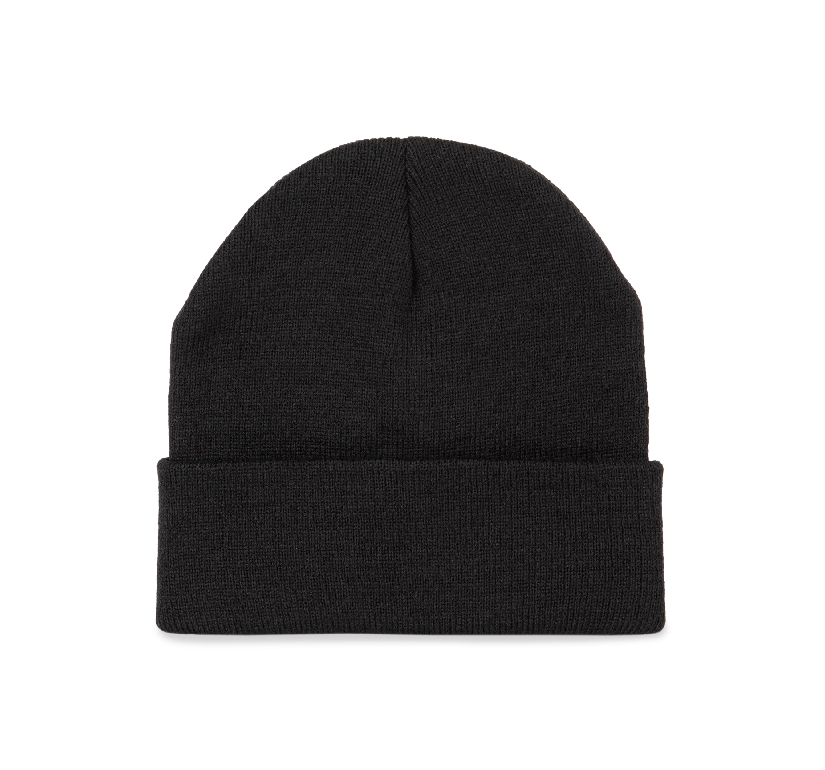Gorro punto reciclado con dobladillo