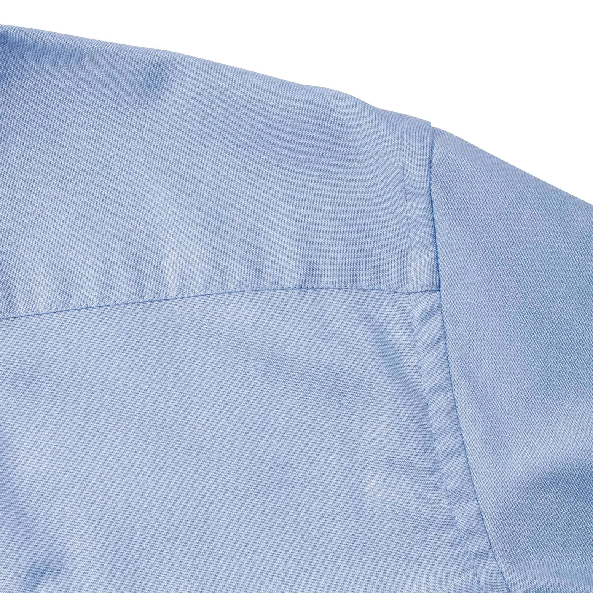 Camisa entallada de hombre de tejido oxford manga corta