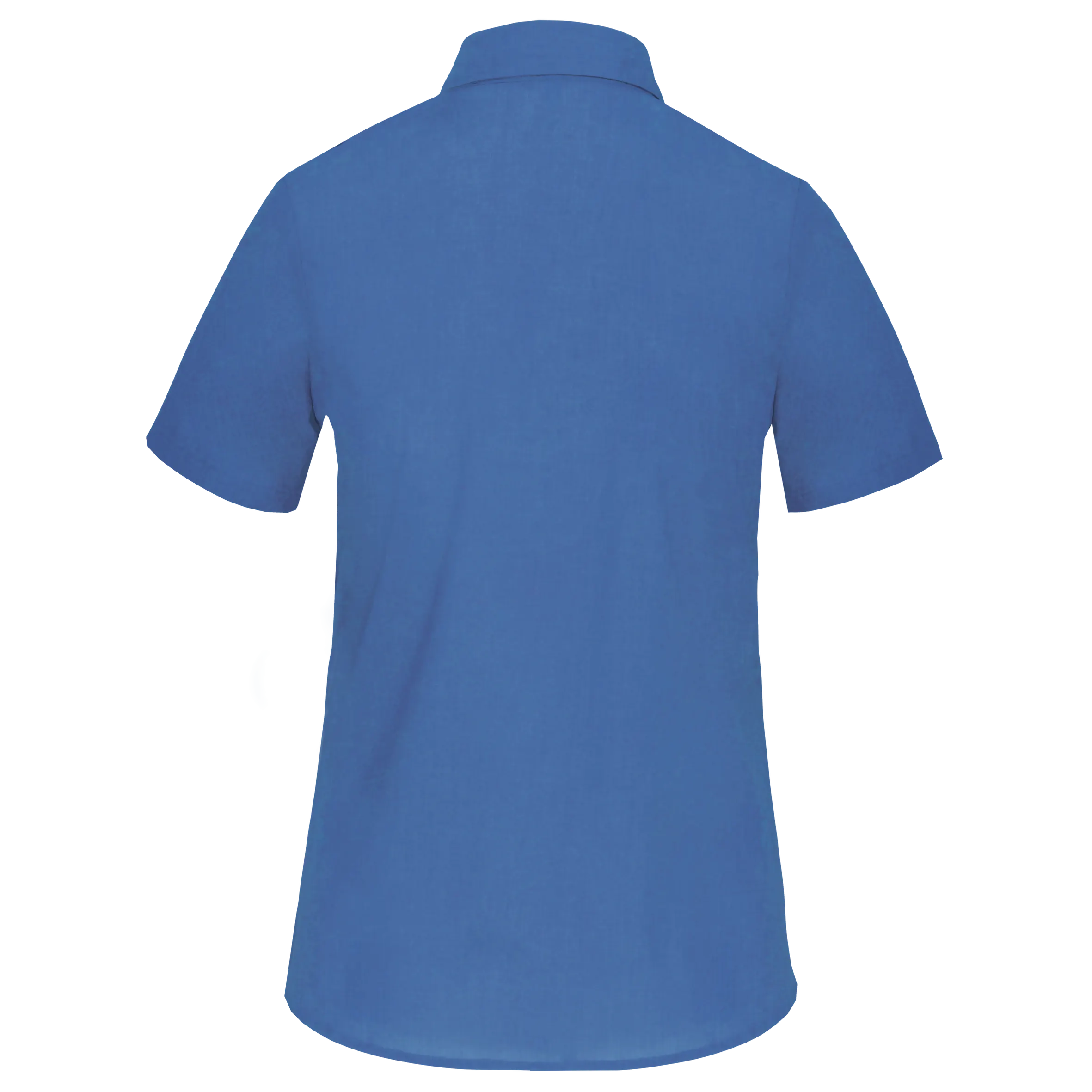 Camisa popelina de polialgodón manga corta de fácil cuidado mujer