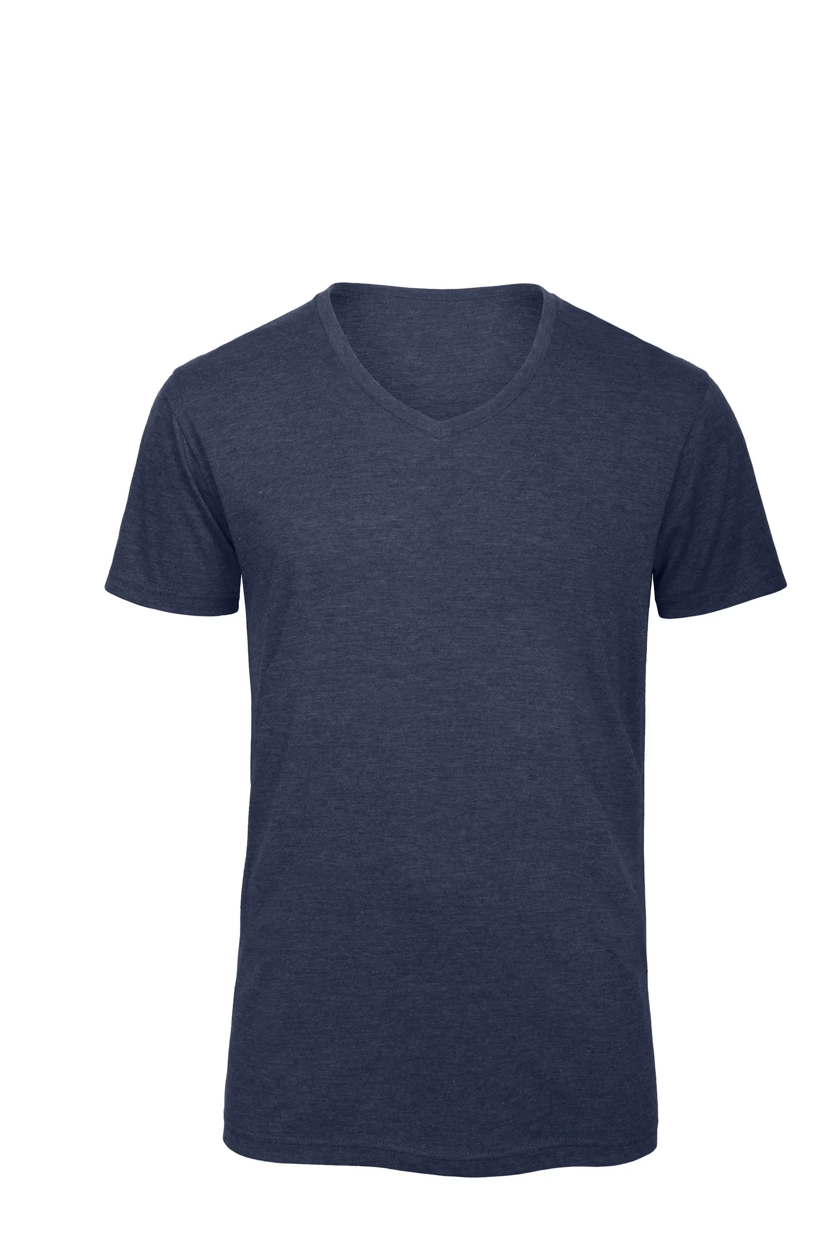 Camiseta Triblend cuello de pico hombre